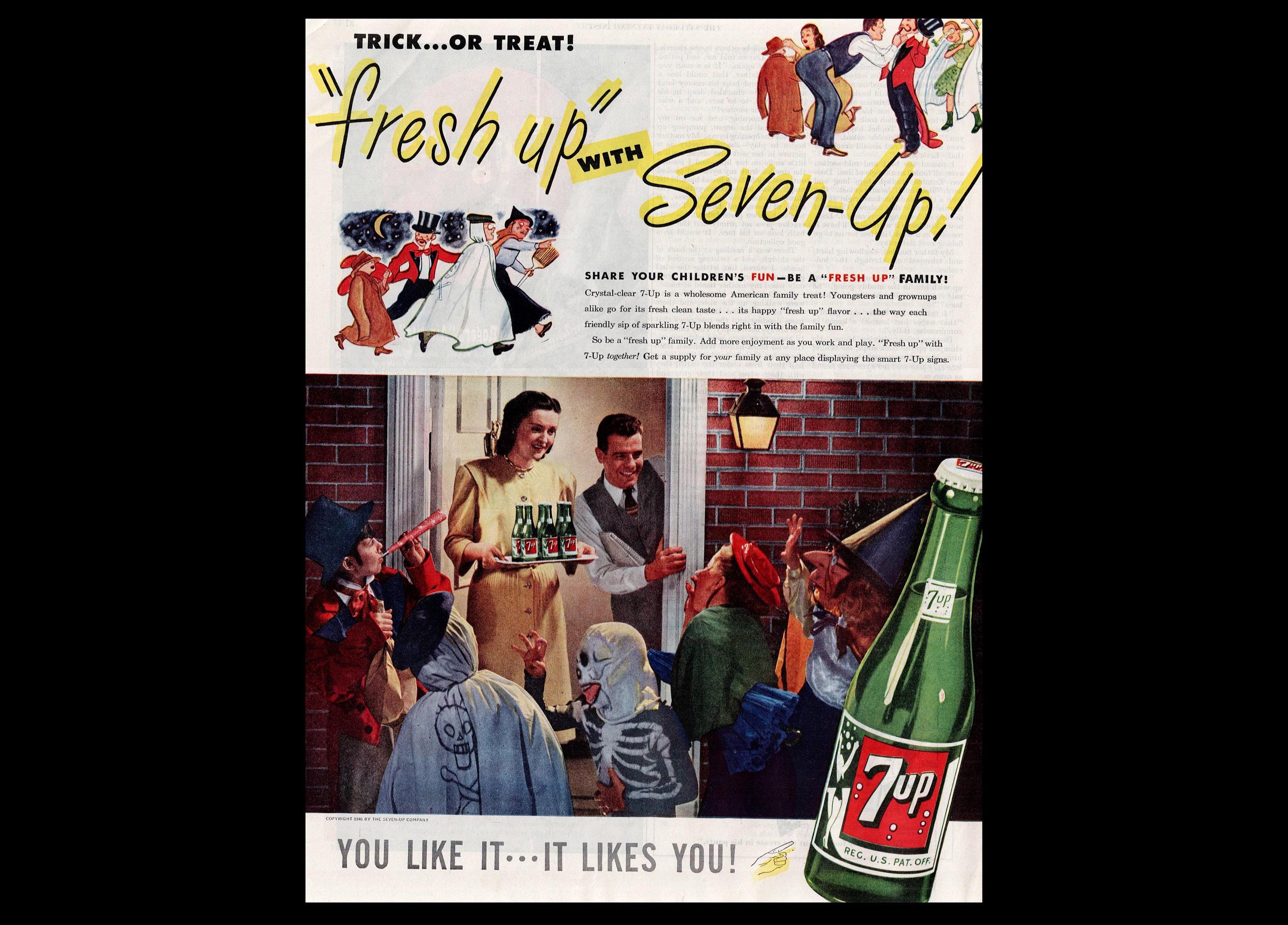 Retro 7up Soda Ad - Etsy