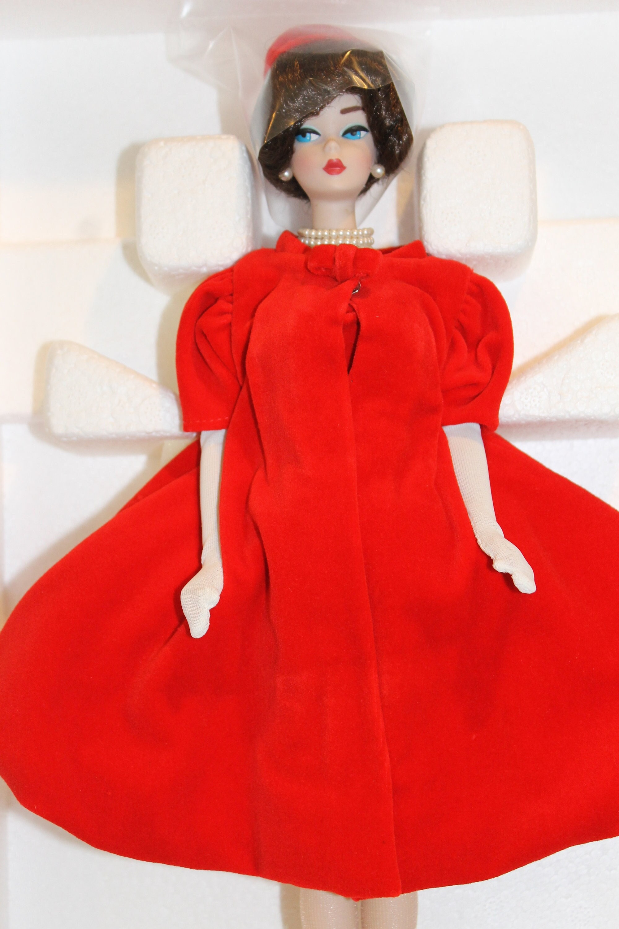 Silken Flame Porcelain Barbie From the Porcelain Treasures