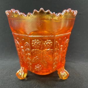 Fenton Butterfly Carnival Glass - Etsy