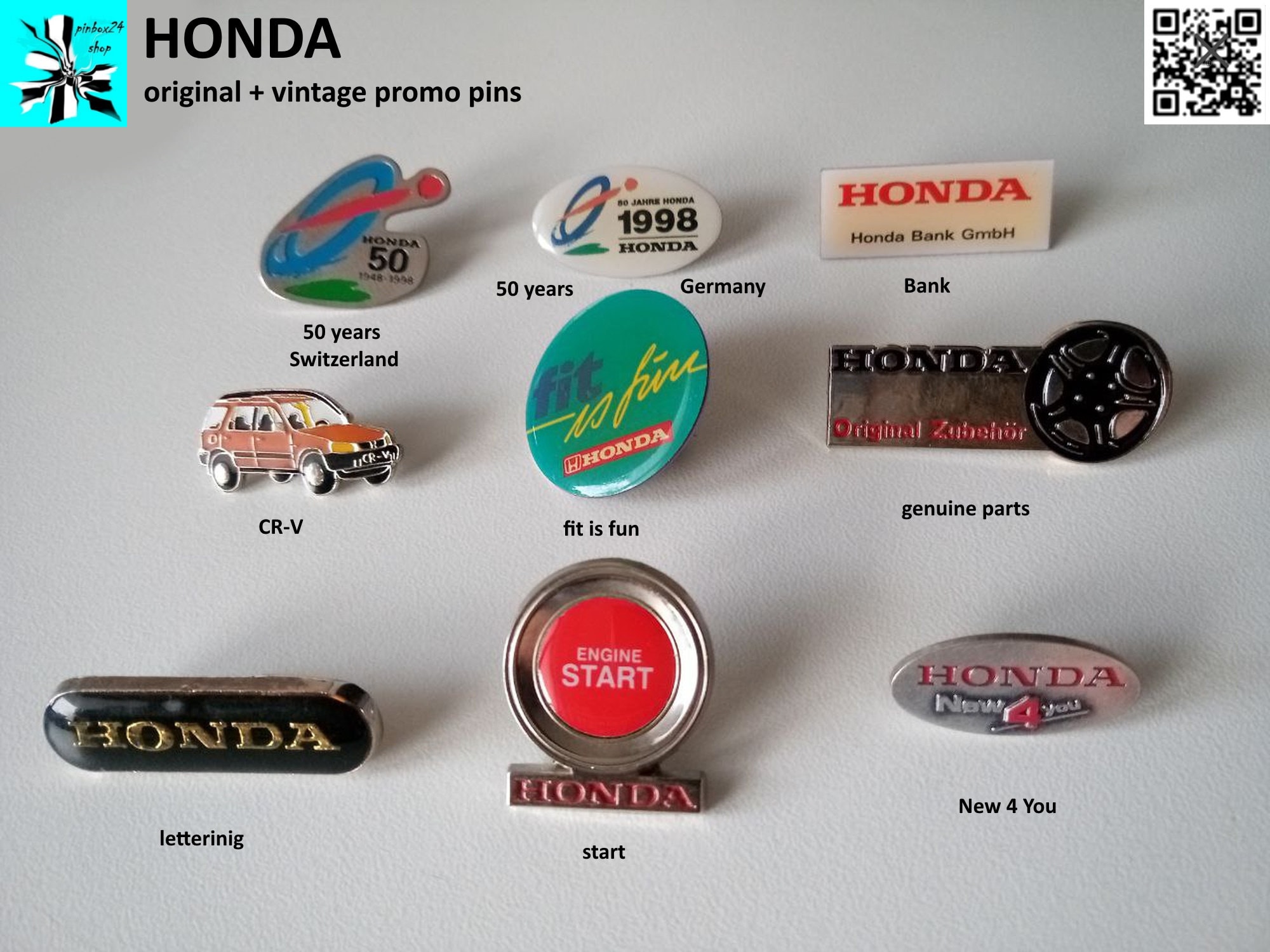 Rare Honda Collector Pins – Diverse Selection Available - Etsy