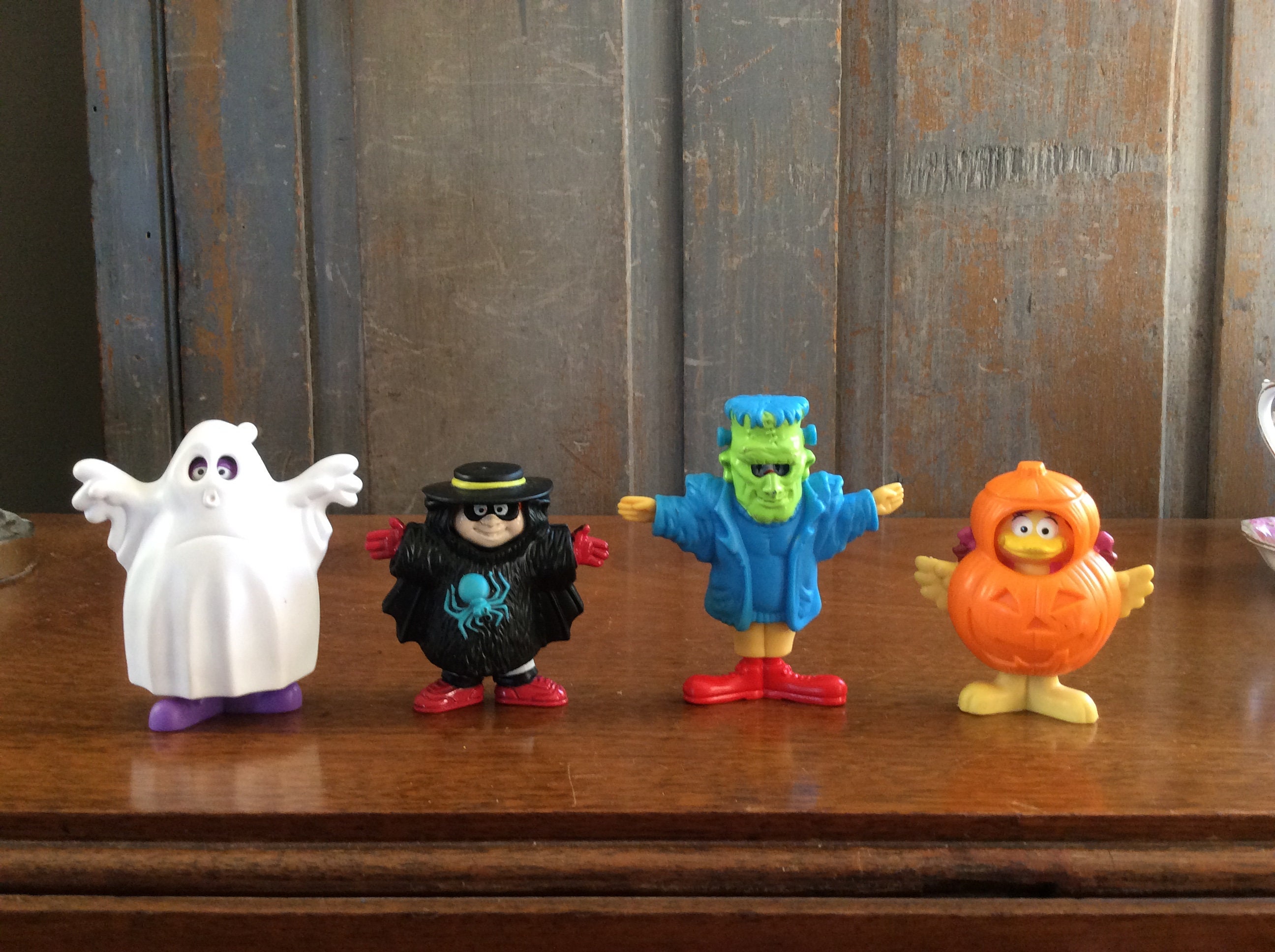 Vintage 1995 Mcdonalds Halloween Character Costumed Toys - Etsy