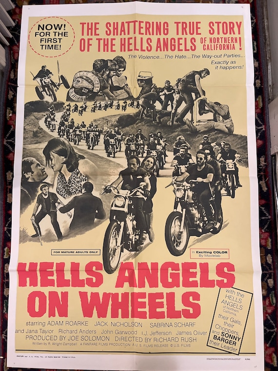 Hells Angels ヘルズエンジェルス Cote d'Azurステッカー