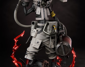 Rudo Surebrec ジオラマ: ガチアクタ ファンアート、3D プリント