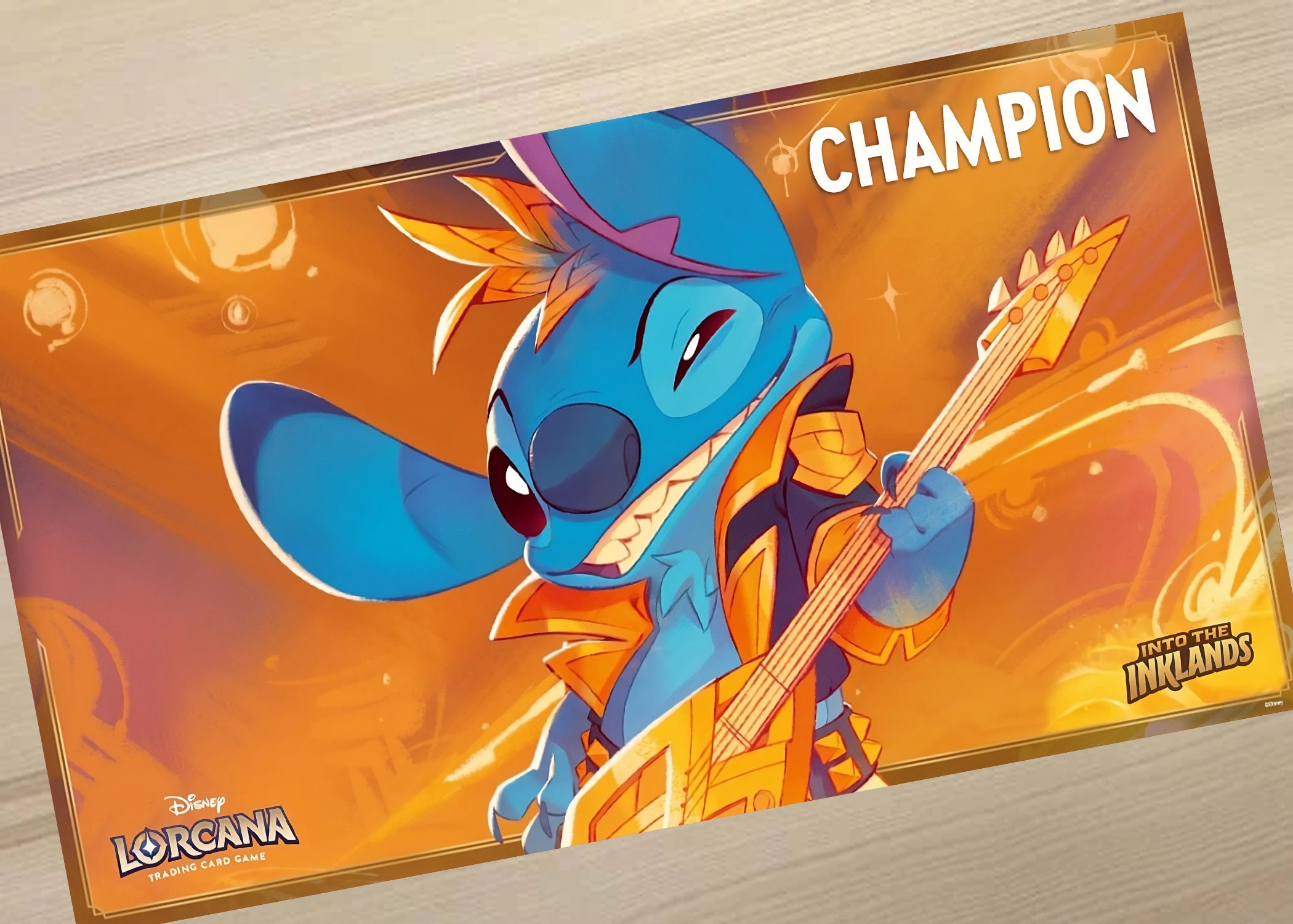 セットチャンピオンシップ プレイマット スティッチ ロックスター