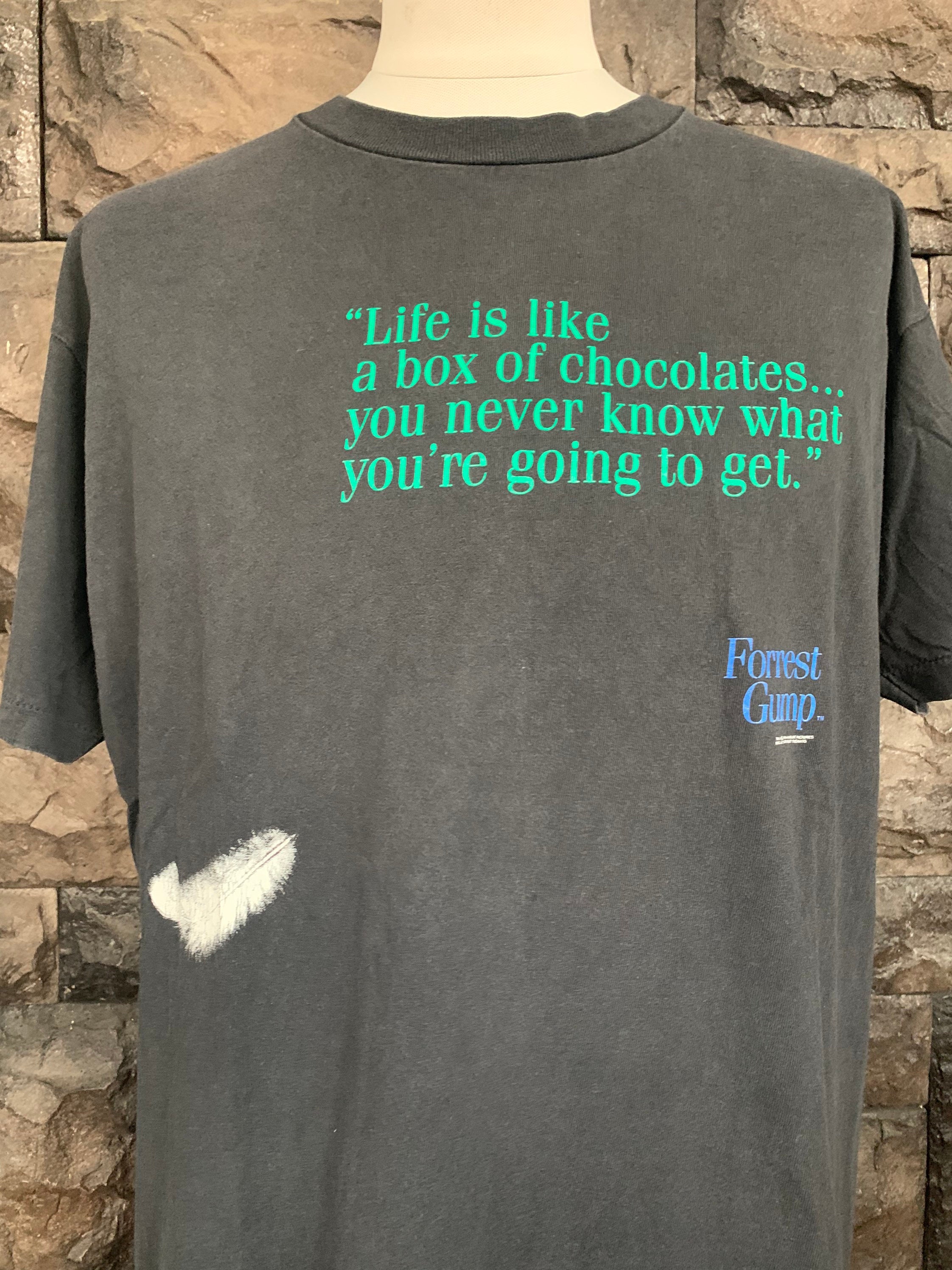 Vintage 90s FORREST GUMP Stanley Desantis T Shirt - Etsy