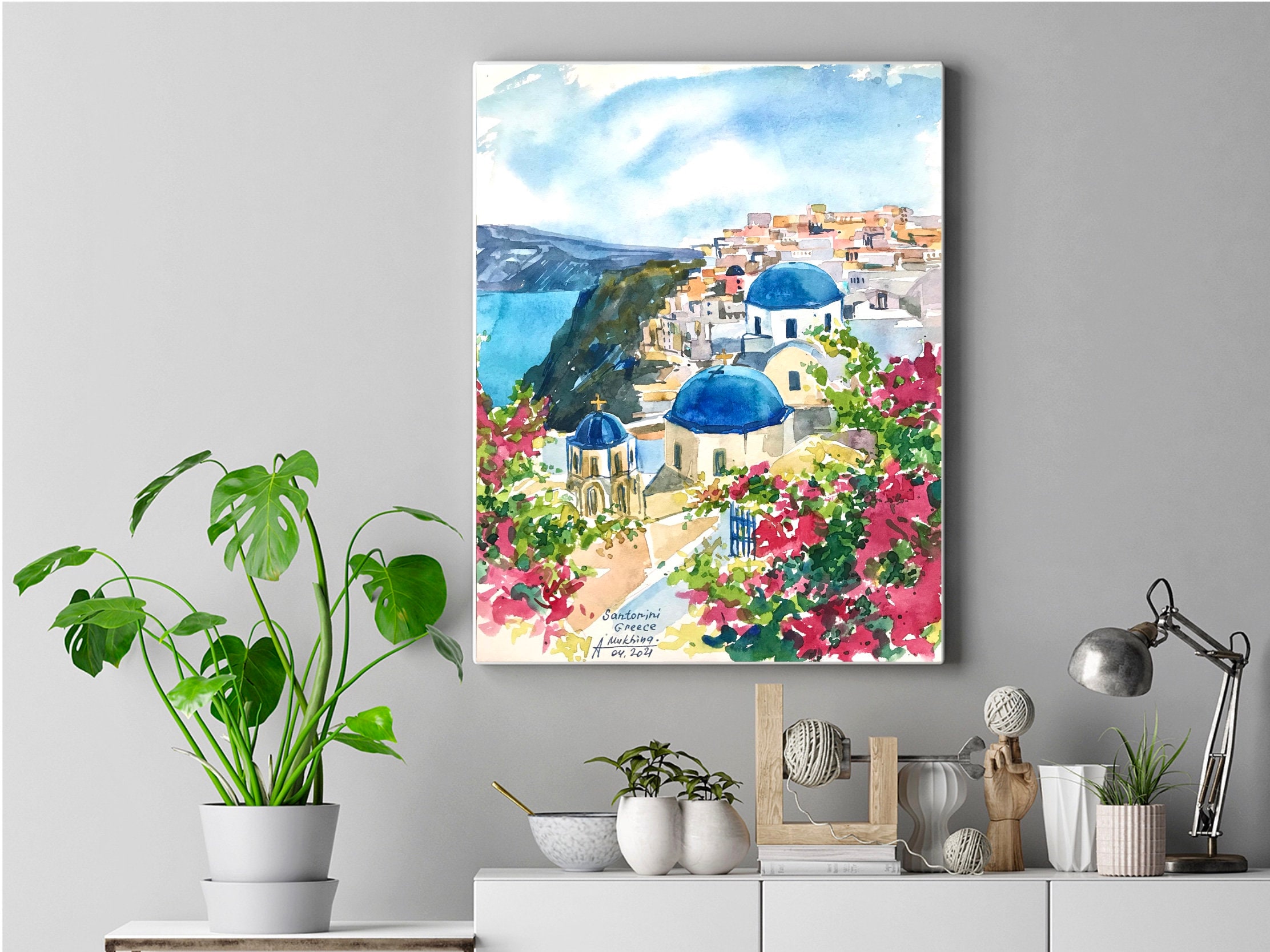 ガエーゴス サントリーニ 絵画 アート ガエーゴス サントリーニ 絵画