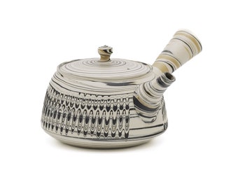 急須 - 森伊呂久 森伊六 - ダイヤモンドカット萬古焼急須 - 180ml