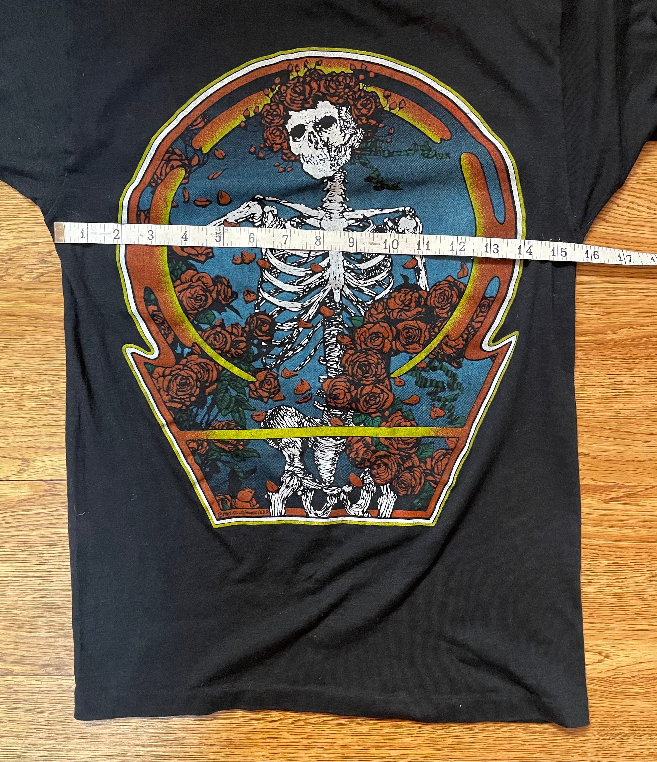 80's】 grateful dead 1966〜1980 tour Tee