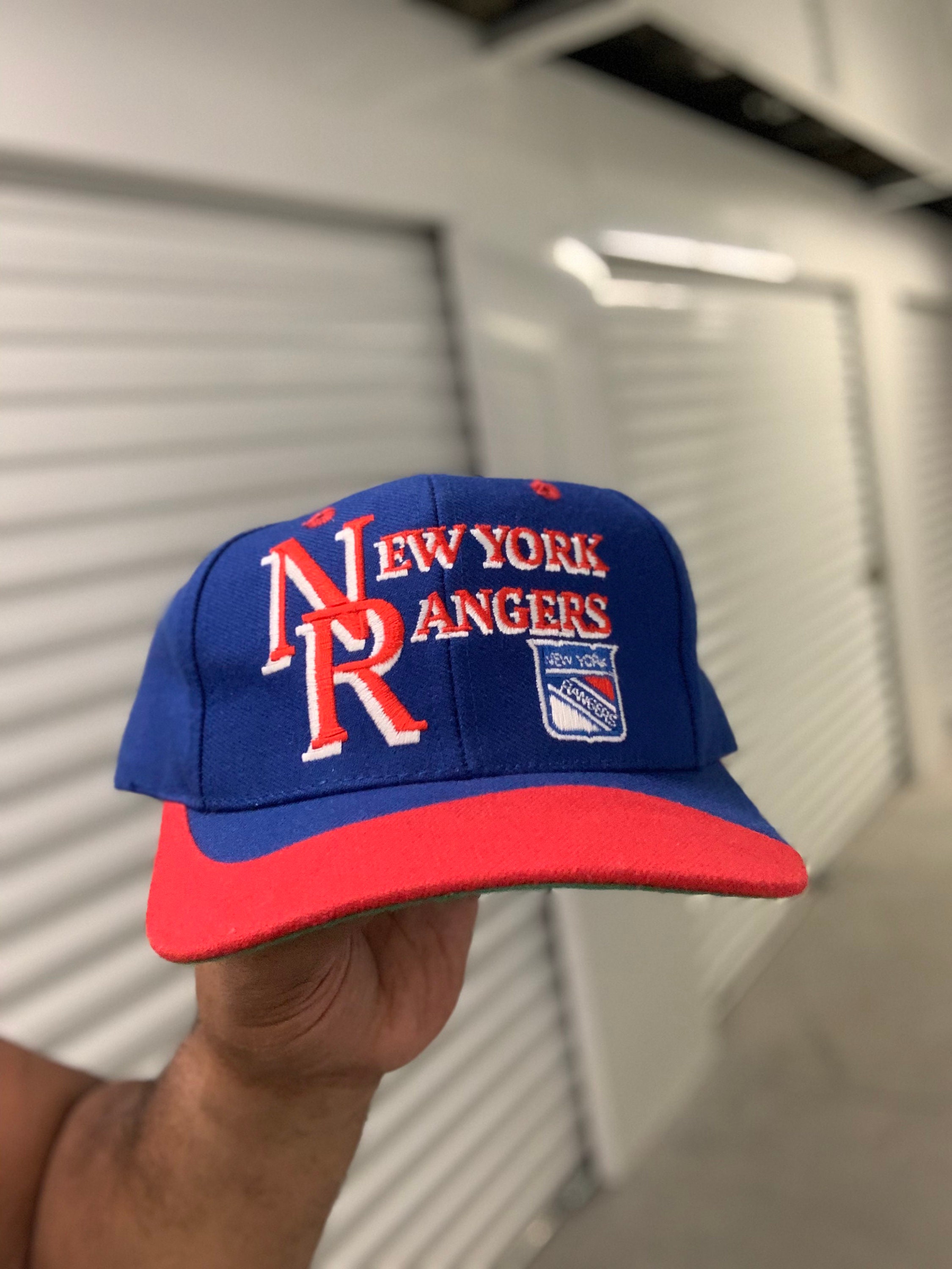 Vintage 90's New York Rangers Snapback - Etsy