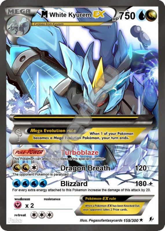 M ホワイト キュレム EX GX ポケモンカード - Etsy 日本