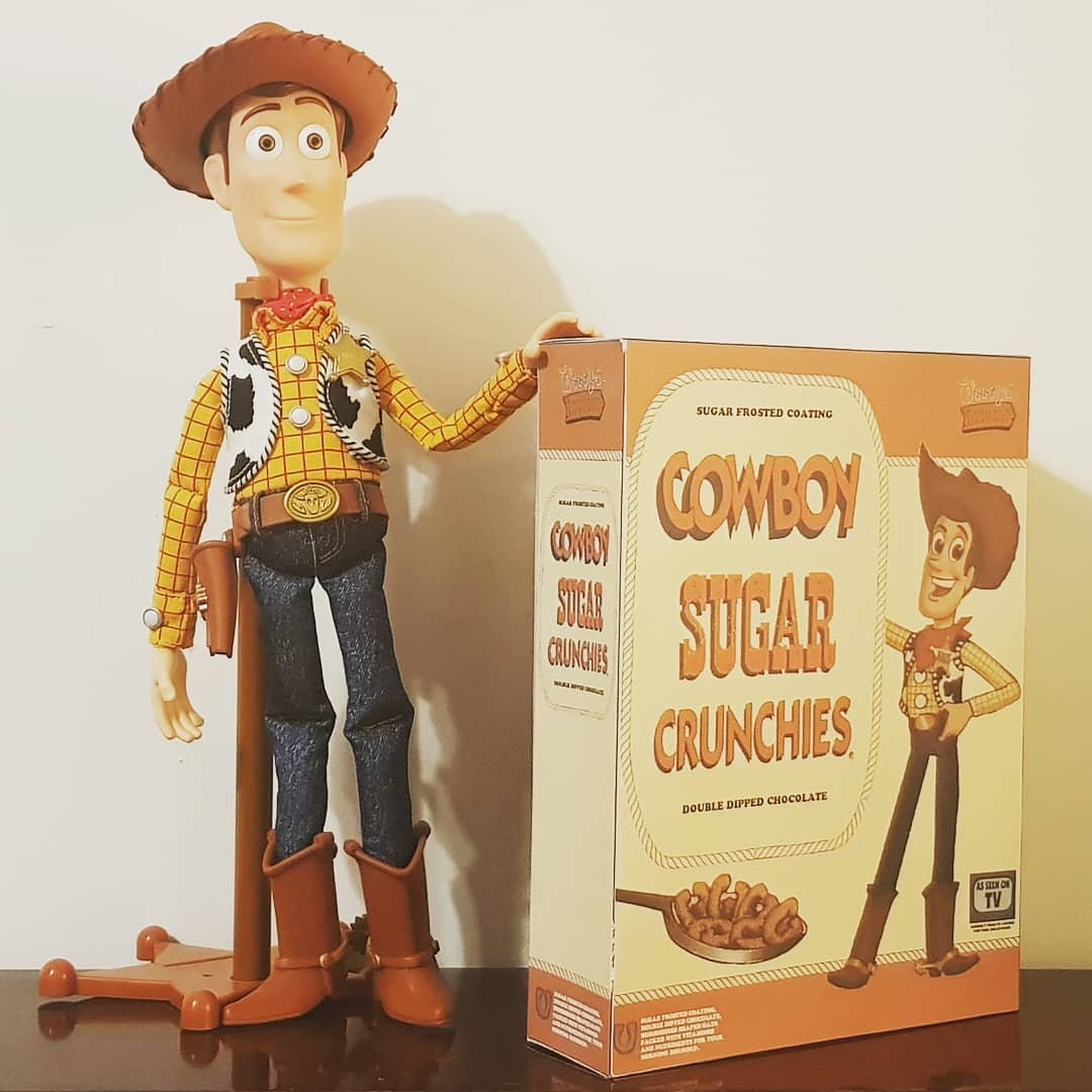 トイストーリー ウッディ CEREAL DUNK WOODY フィギュア