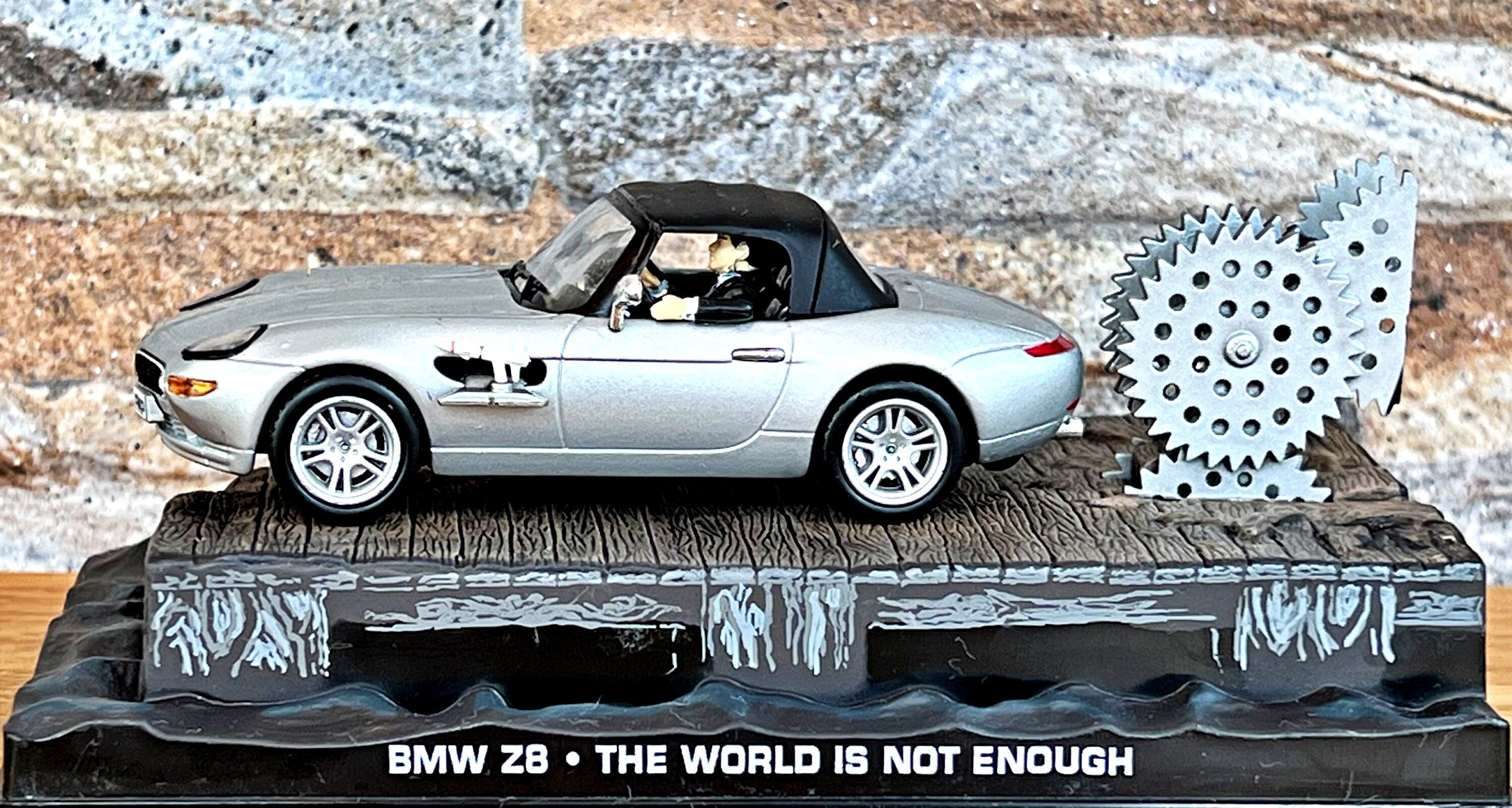 BMW Z8, 007 James Bond Collection Car, Vintage Diecast Car, Scale