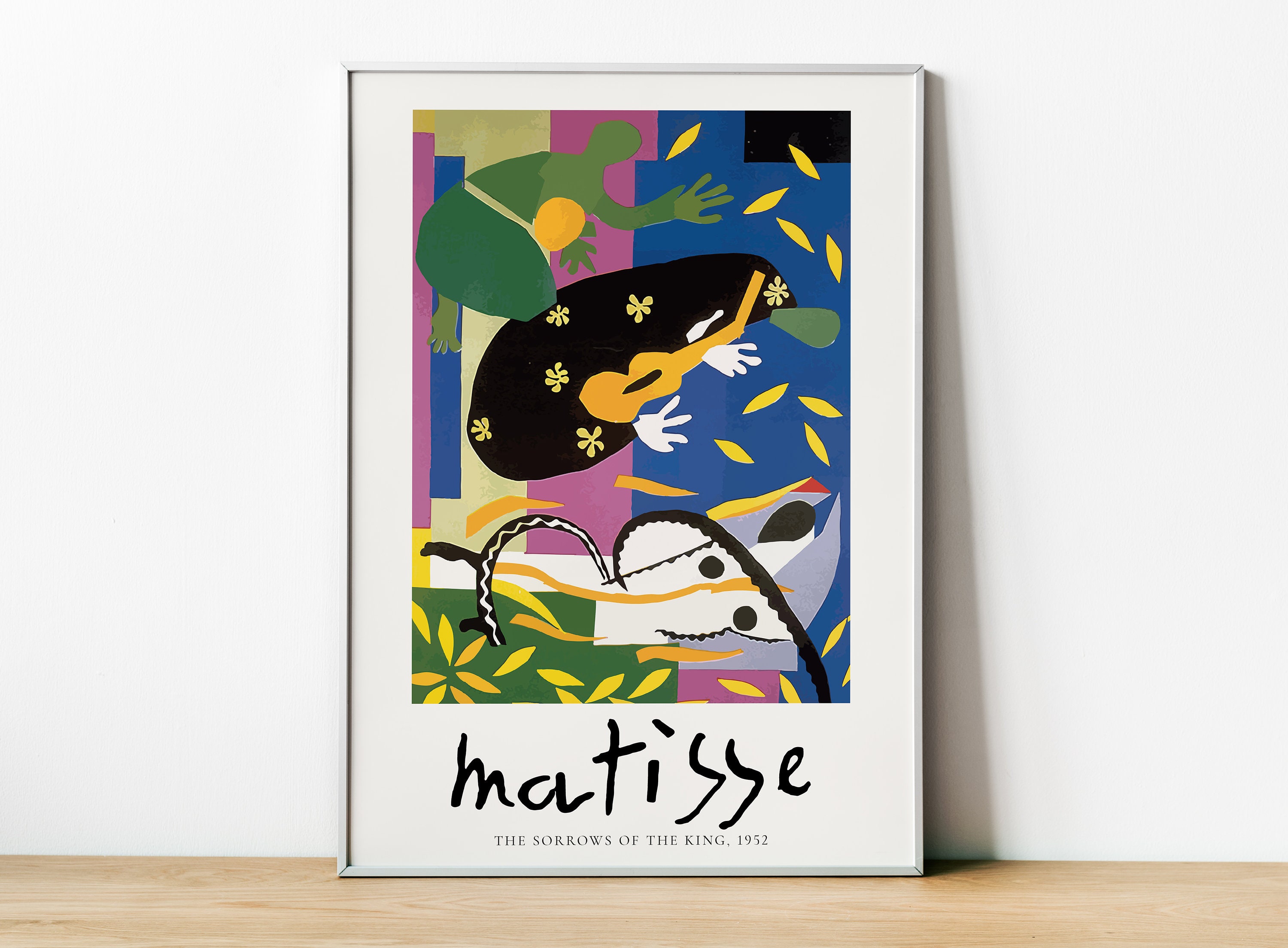 Matisse 'the Sorrows of the King' Exhibition Poster, Modern Art