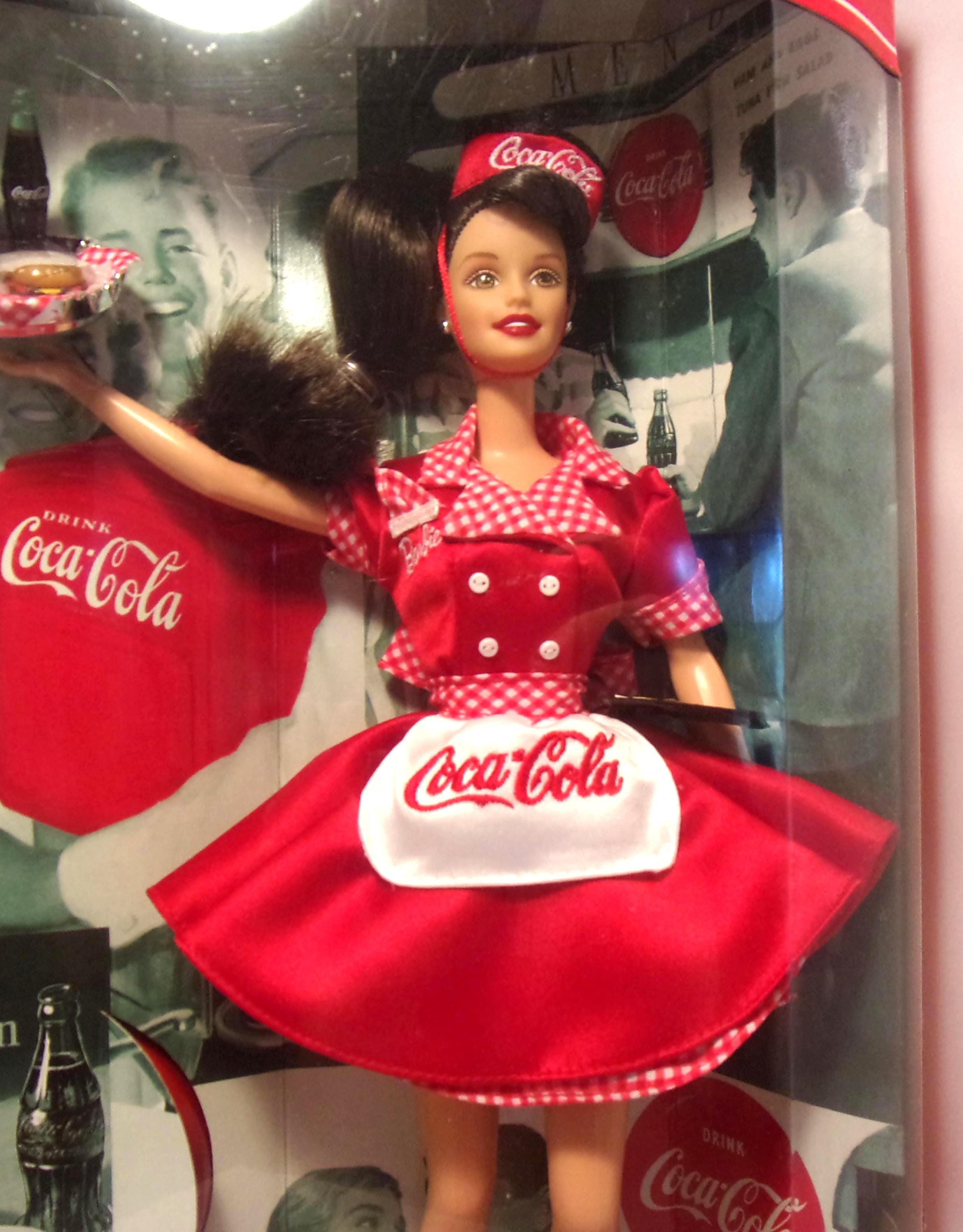 コカ・コーラ えくぼ Barbie レア バービー Coca-Cola アメリカ 楽天