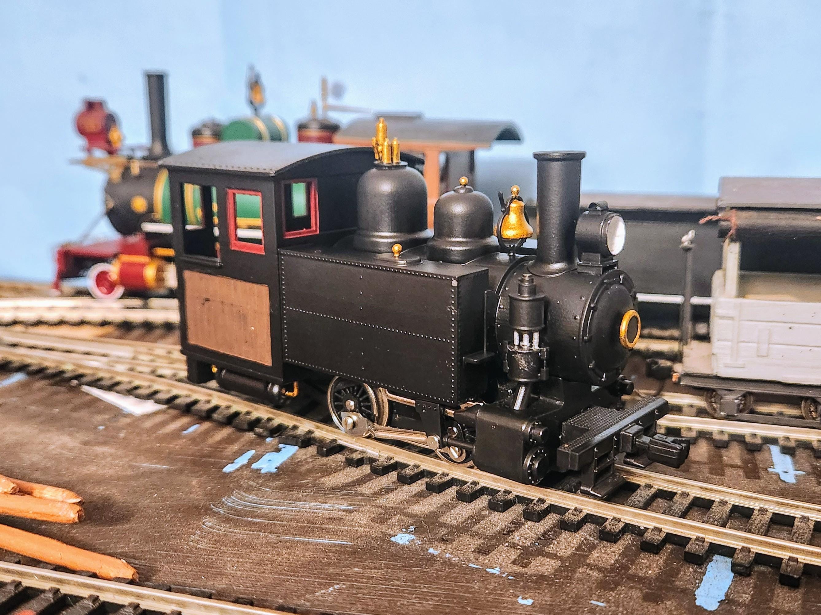 On30 Side Tank 'porty' H.K. Porter Style Locomotive - Fits Model