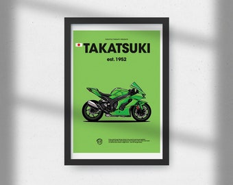 Br158b Kawasaki Zx10r Logo Workshop Banner Sign - Etsy
