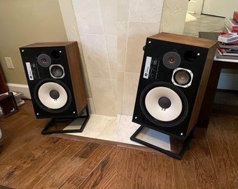 Vintage Cicena Cleo Neon Speakers, 1980s Music-activated Pink