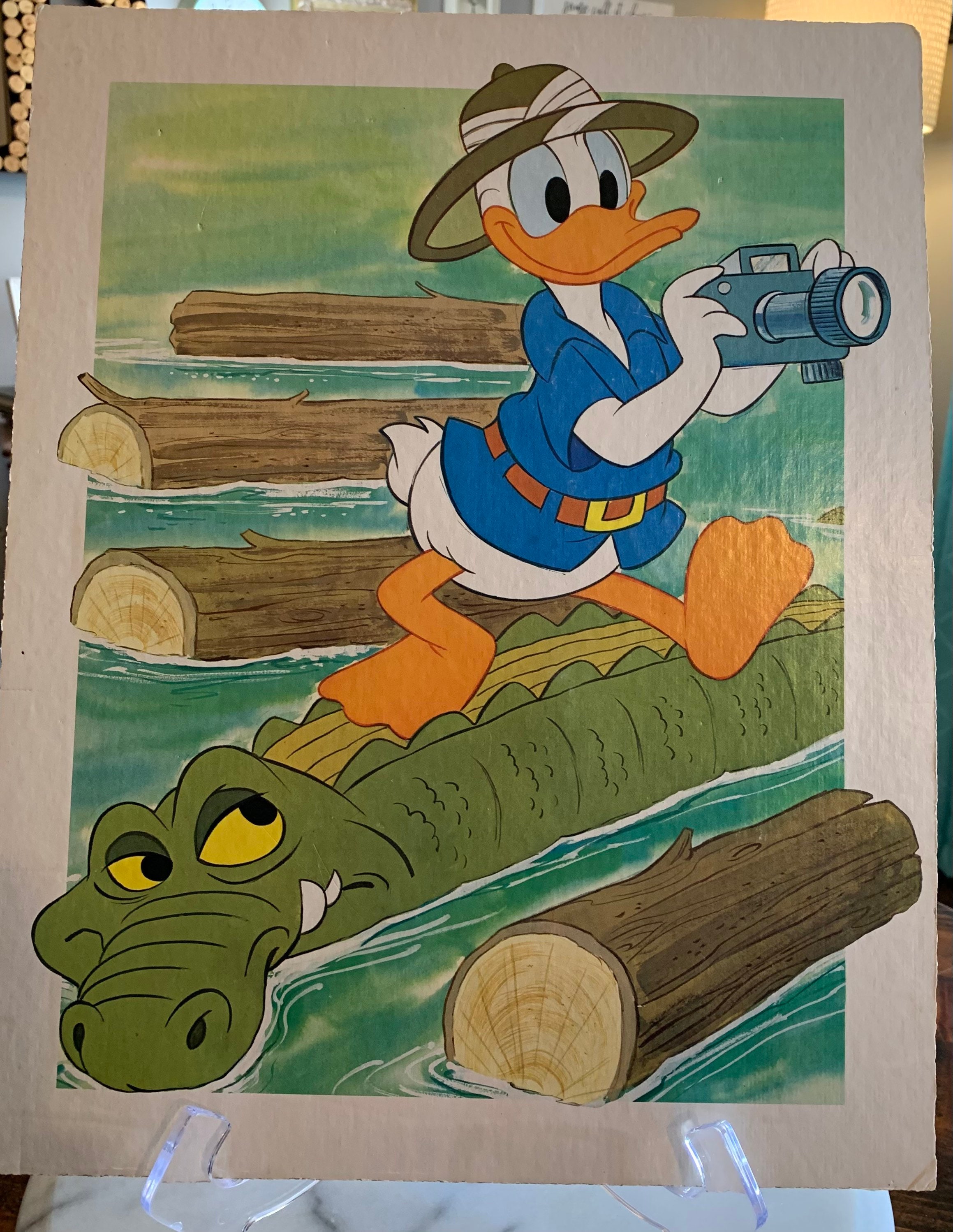 DONALD DUCK ☆ ヴィンテージ パズル ウォルトディズニー Vintage Set