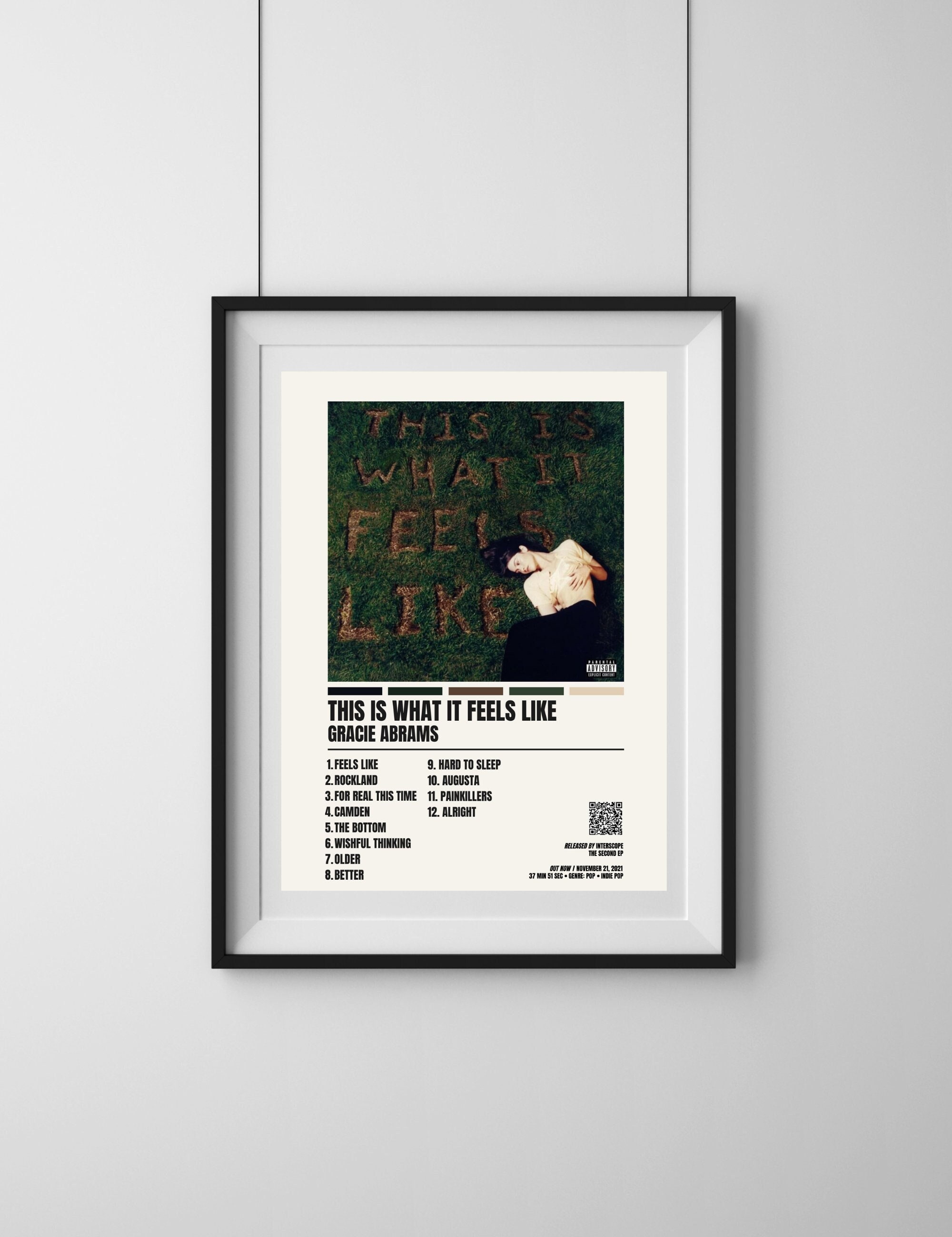 Gracie Abrams Album Cover, Gracie Abrams This is What It Feels