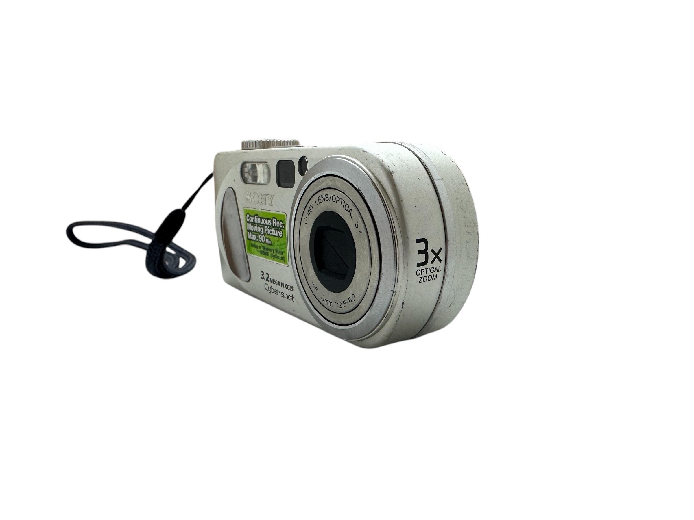 Sony Cybershot DSC-P8 Digital Camera 3x Optical Zoom 3.2 MP