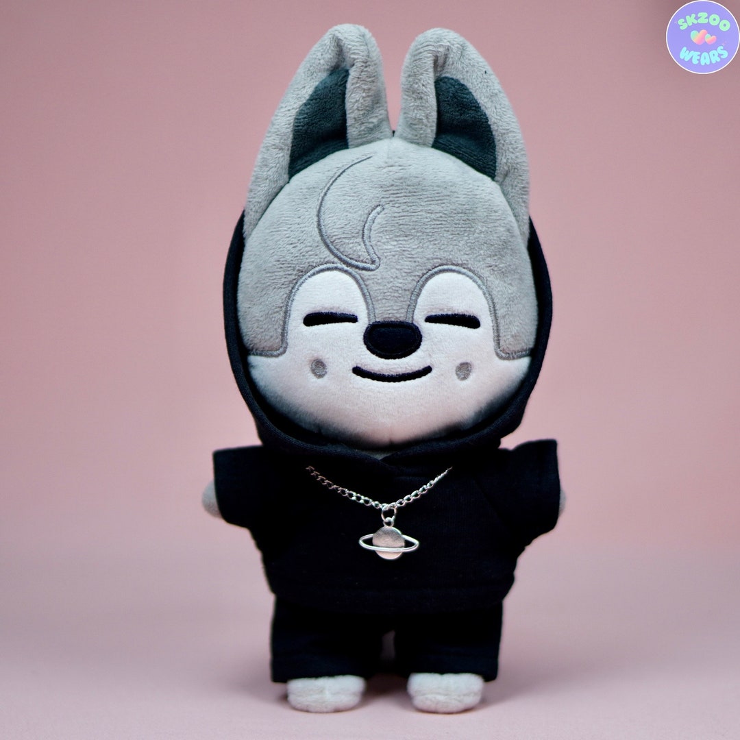 SKZOO PLUSH TEDDYBEAR ウルフチャン トレカ付 SKZOO PLUSH テディベア