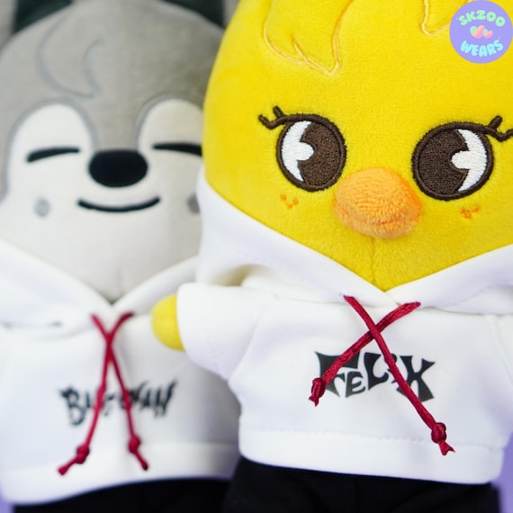 Skzoo Plushie Hoodie Set, Stray Kids Doll Outfit - Etsy