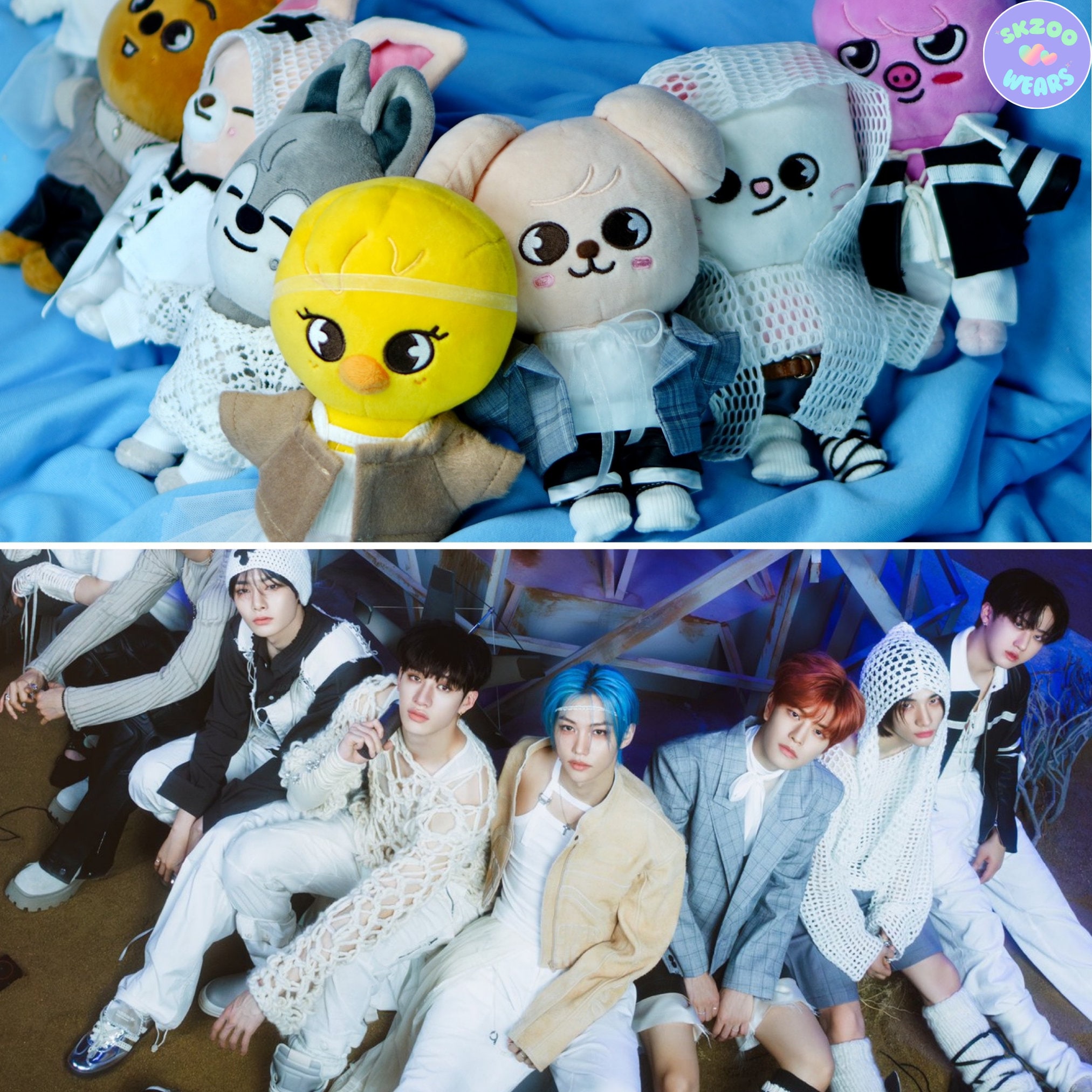 新品】Stray Kids ストレイキッズ 販売 SKZOO フィギュア8点セット