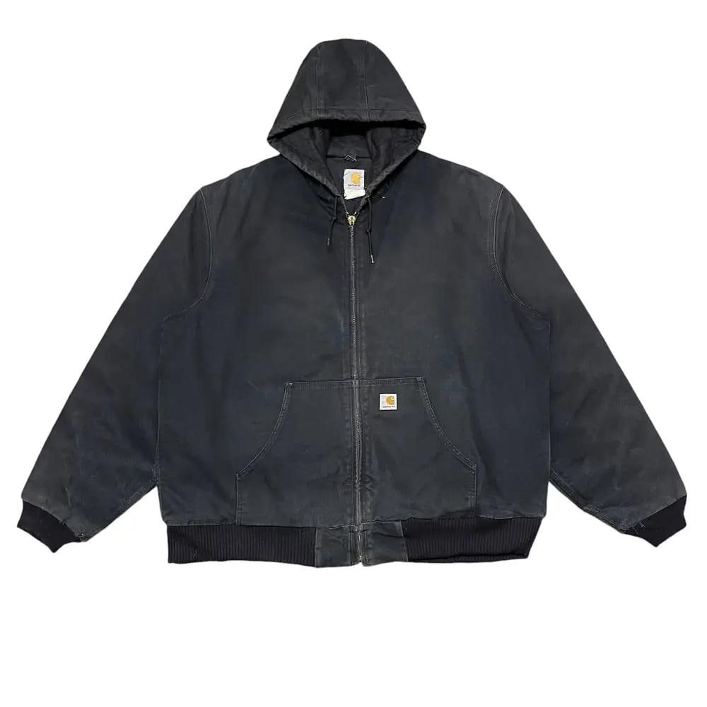 Vintage Carhartt Distressed Active Jacket J140 BLK - Etsy