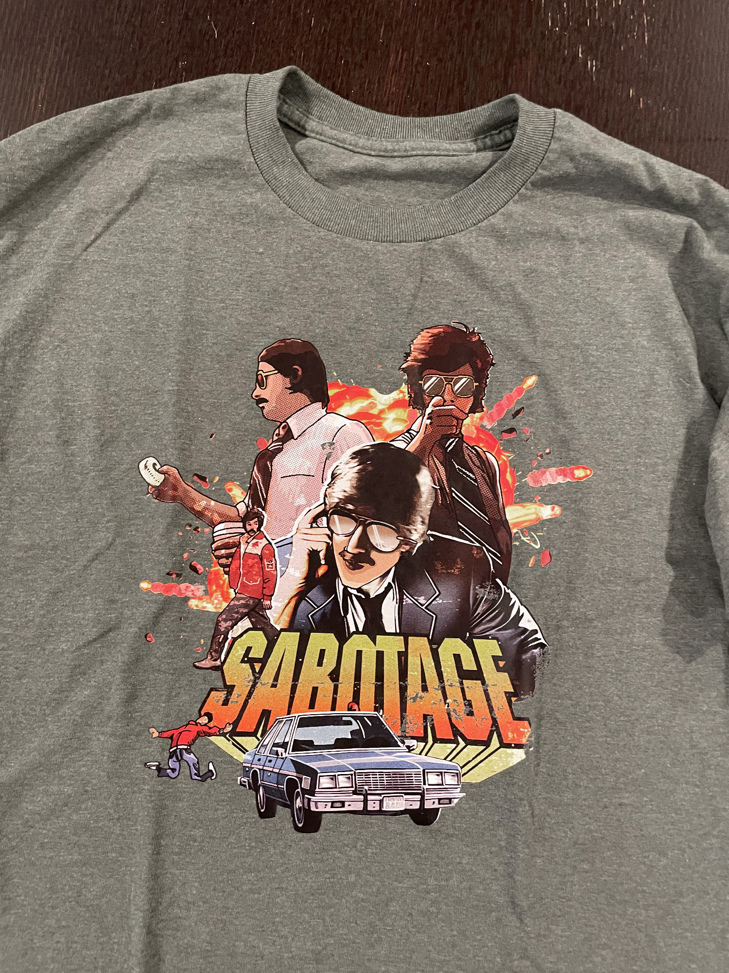 Sabotage Unisex T-shirt for Beastie Boys Fans 90's Y2k Style Shirt