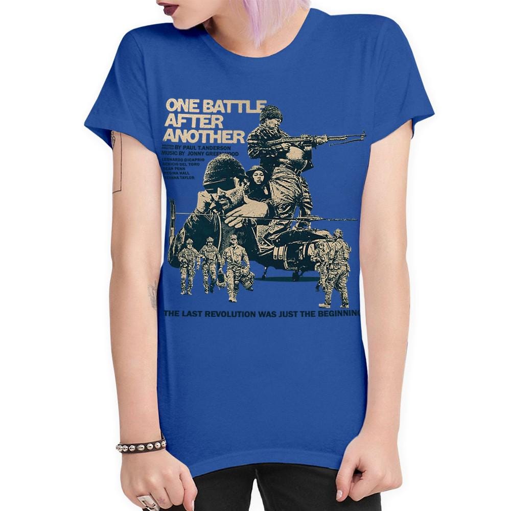 P.T.アンダーソン作「One Battle After Another」Tシャツ（メンズ