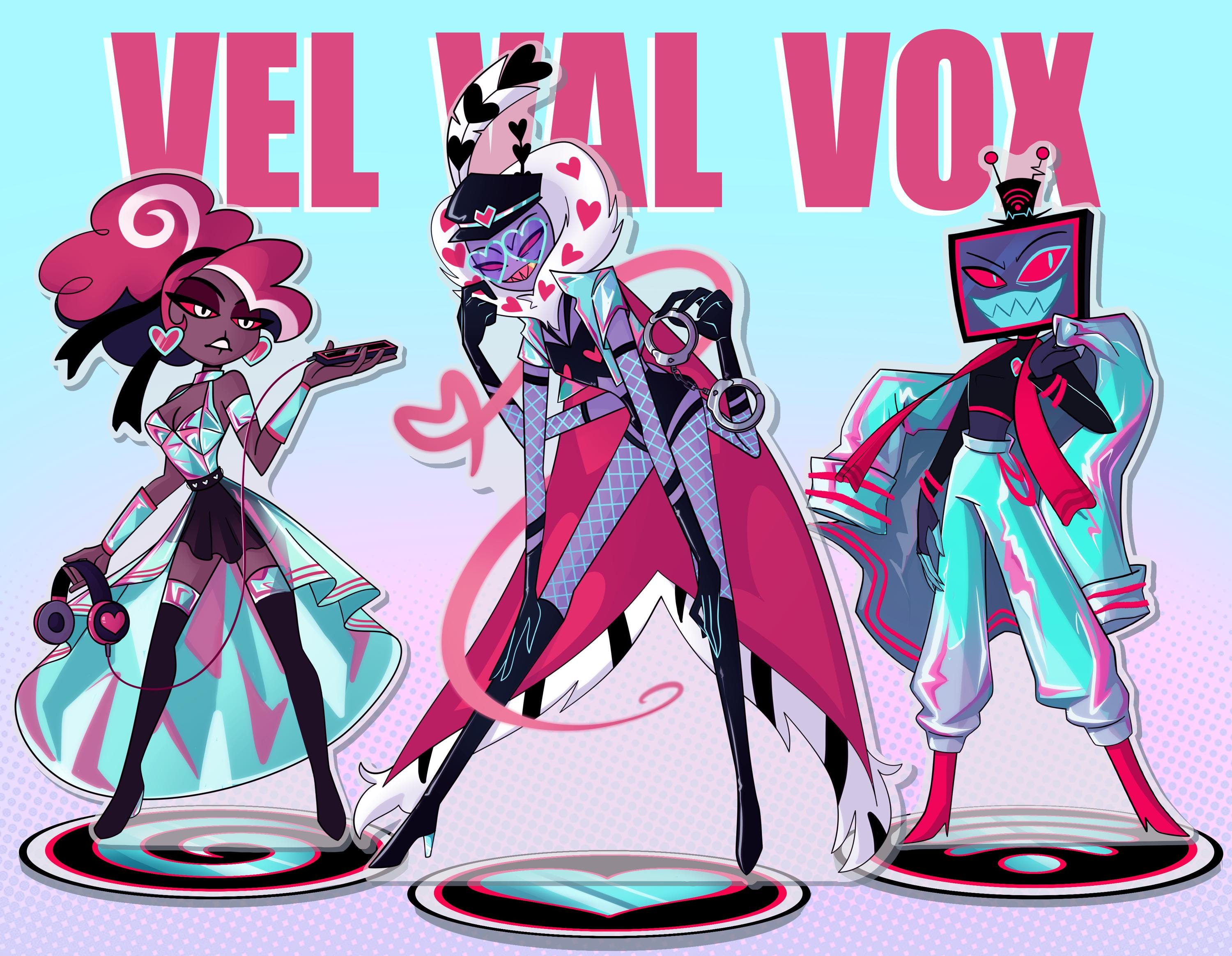 ハズビンホテル VEES ポスター THE VEES' In Universe Poster | Hazbin