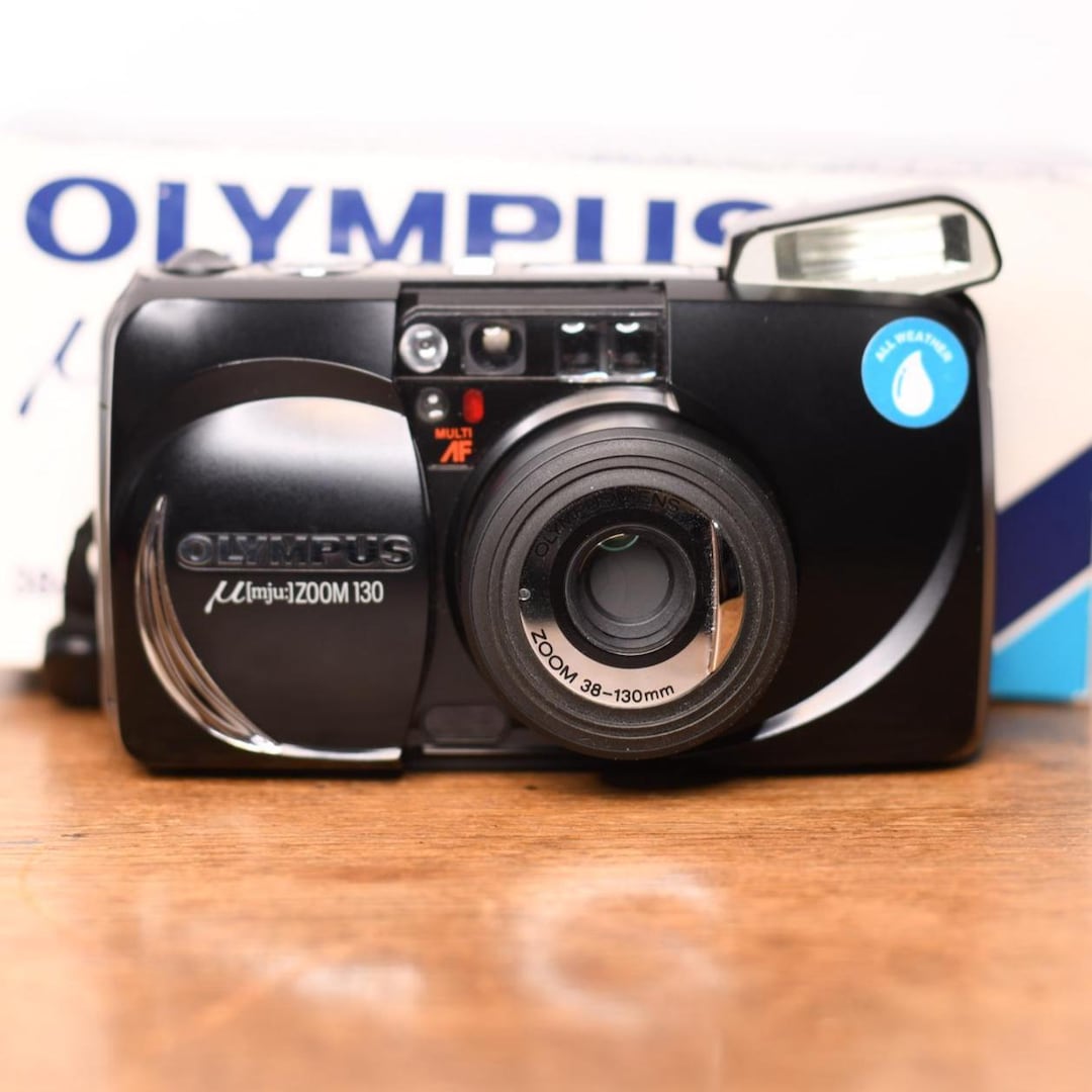 Boxed Olympus Mju Zoom 130 - µ - Stylus Zoom - Point and Shoot
