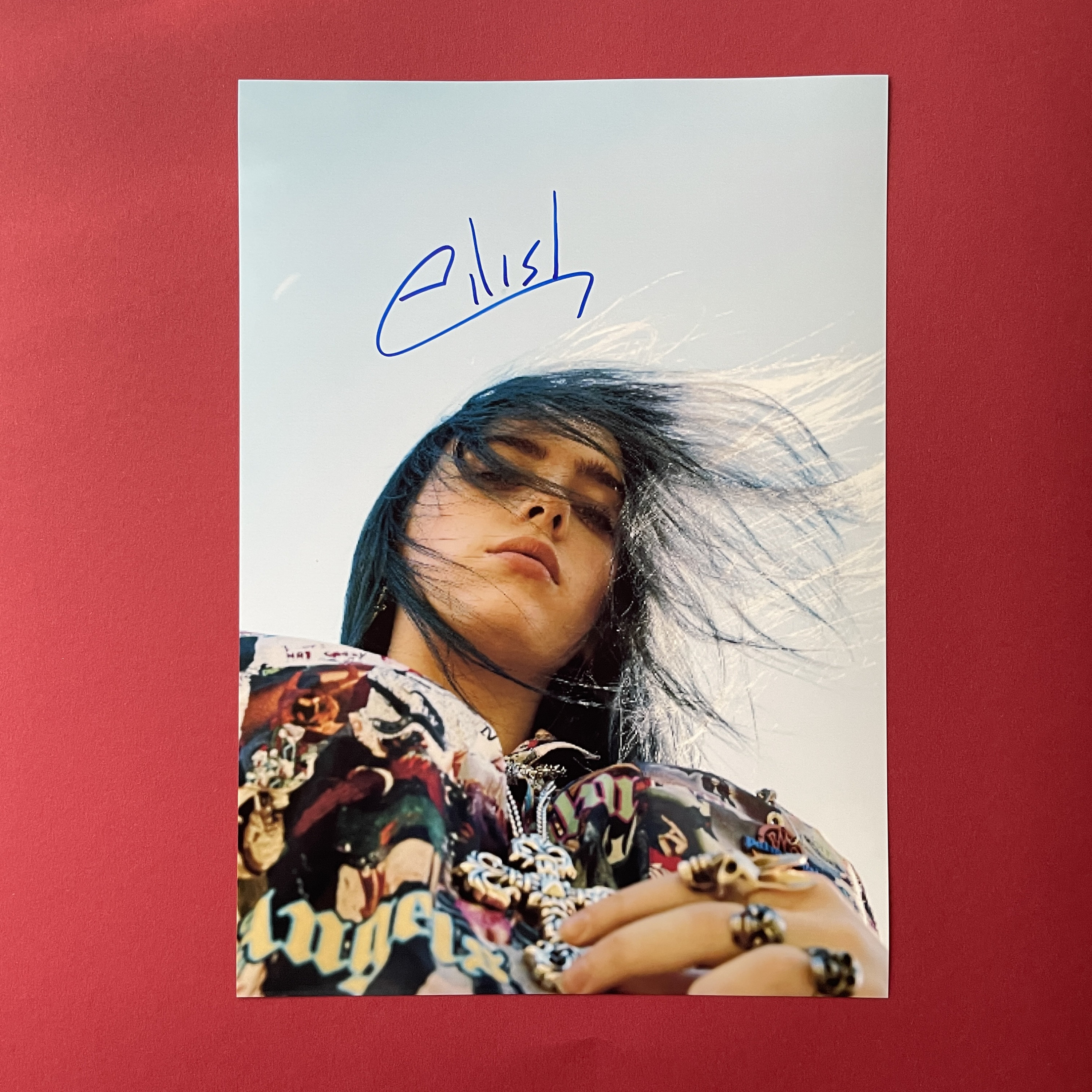 ビリーアイリッシュ 直筆サイン 超限定品Billie Eilish ビリーアイ