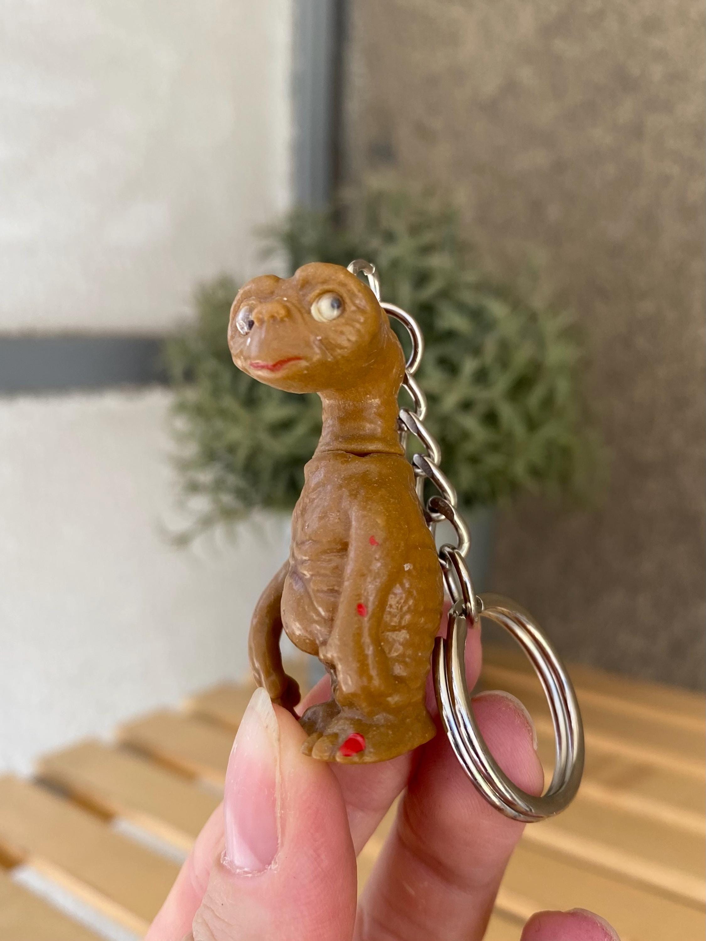 ヴィンテージ ET 地球外生命体 PVC キーホルダー 海賊版 1980年代