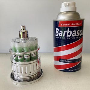 SALE ジュラシックパーク バーバソル缶 シェービング缶 風 レプリカ