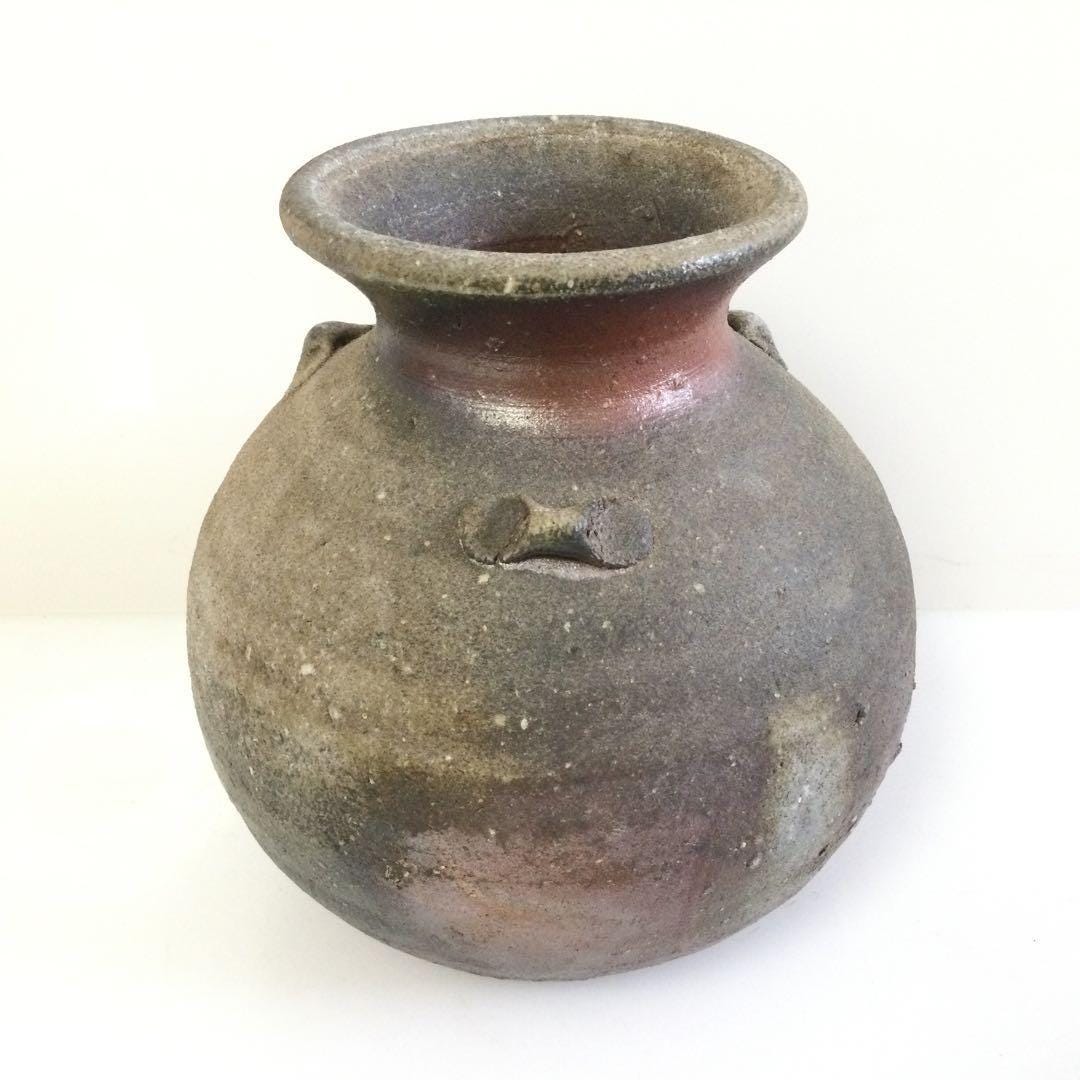 備前焼 鈴木常喜作 お湯呑み5客揃 備前焼 鈴木常喜作 お湯呑み5