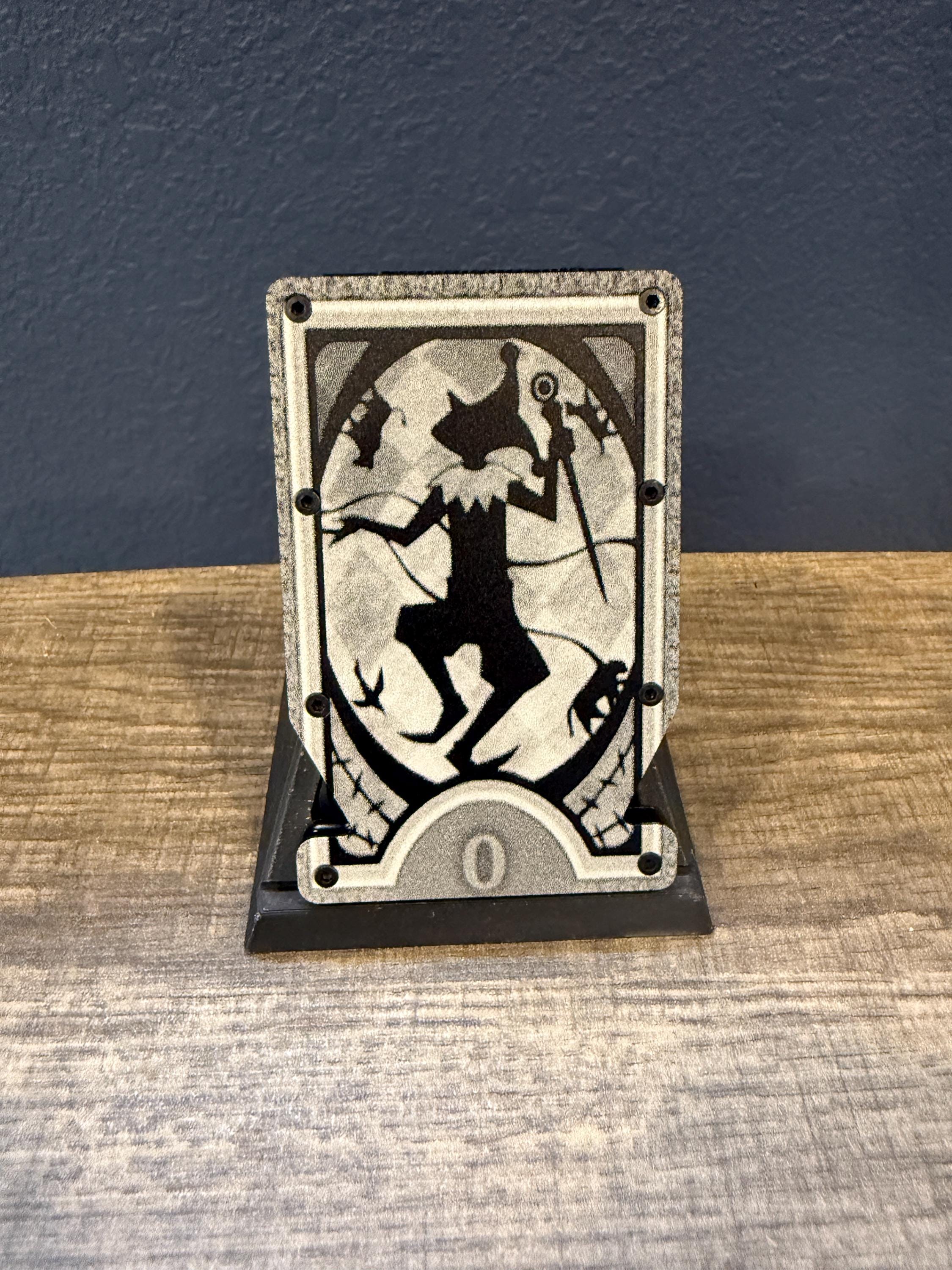 ペルソナ4 タロットカード(愚者のカード)シルバーネックレス