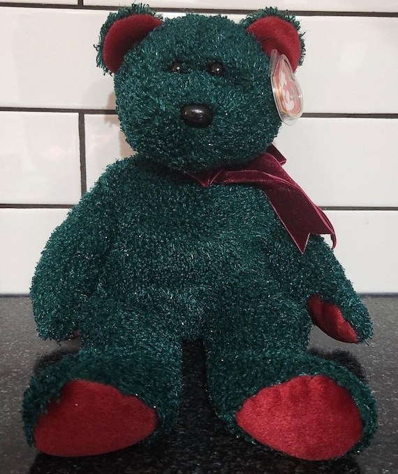 Ty ぬいぐるみベア 緑色 バディーズ Ty BEANIE BABIES B B Bear