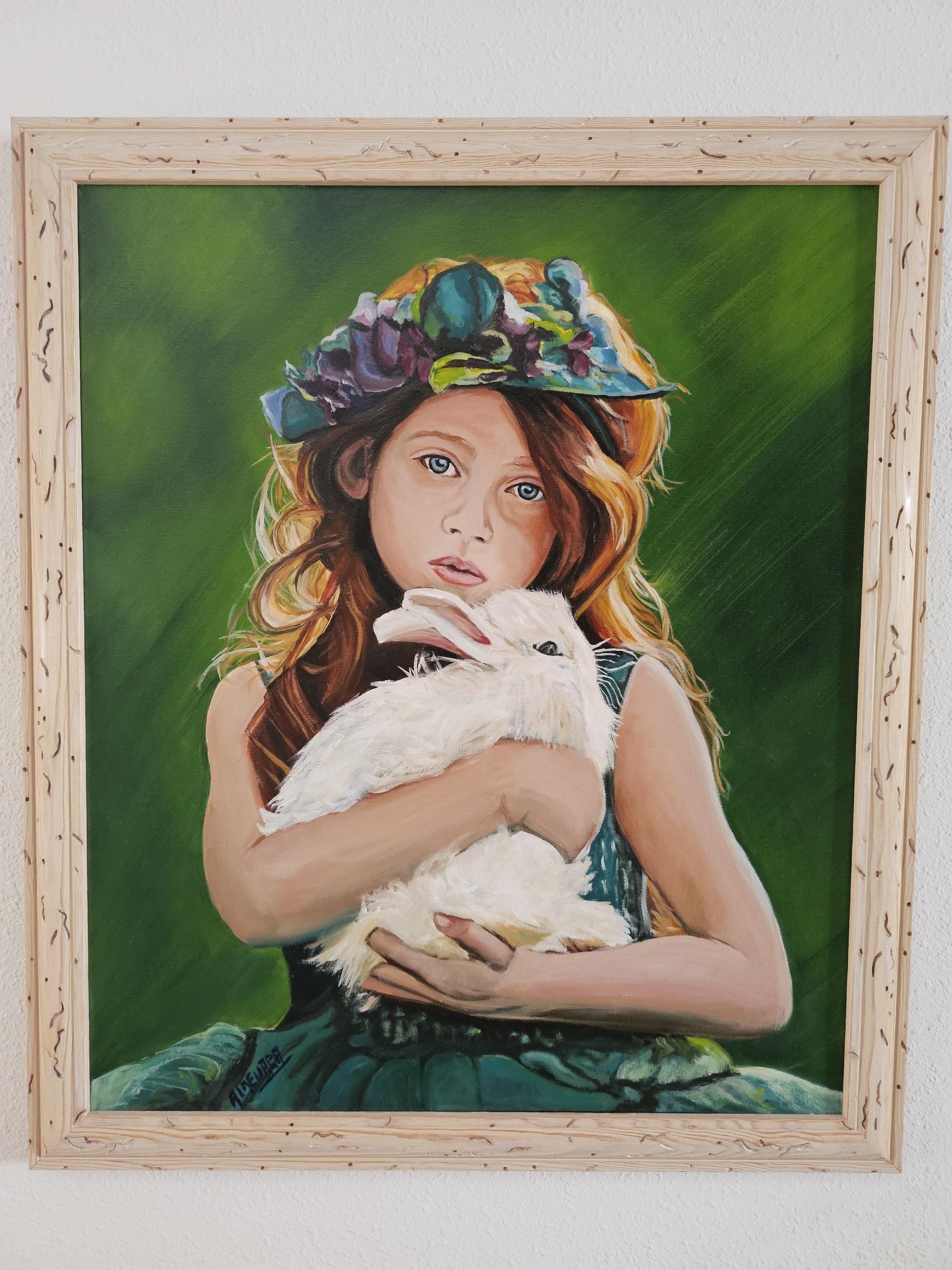 ルクセンブルグの秋。12号。額縁付き。油絵。 美術品・アンティーク