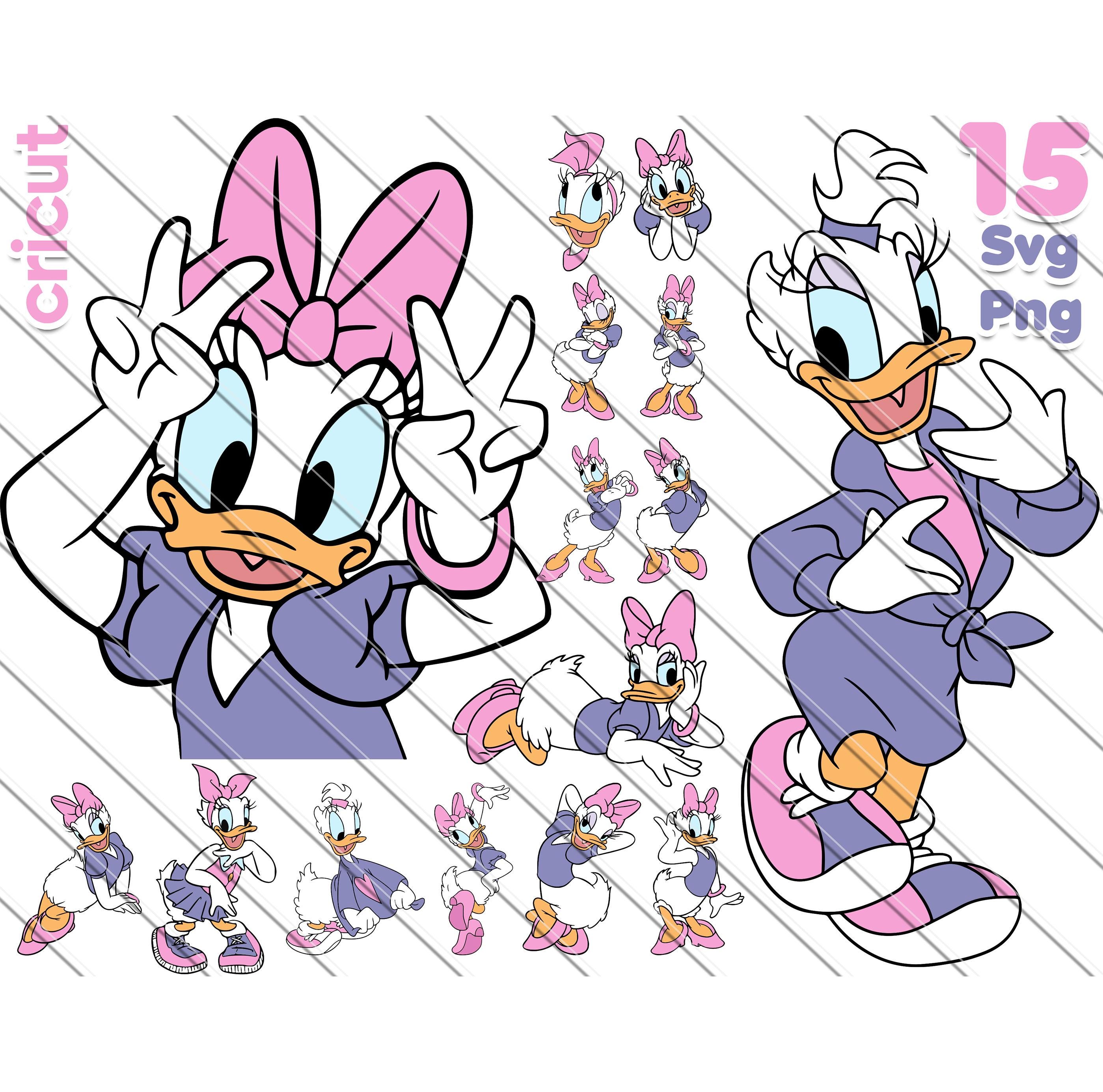 新品☆デイジーダック Daisy Duck アヒル デイジー ダック 油絵風 絵