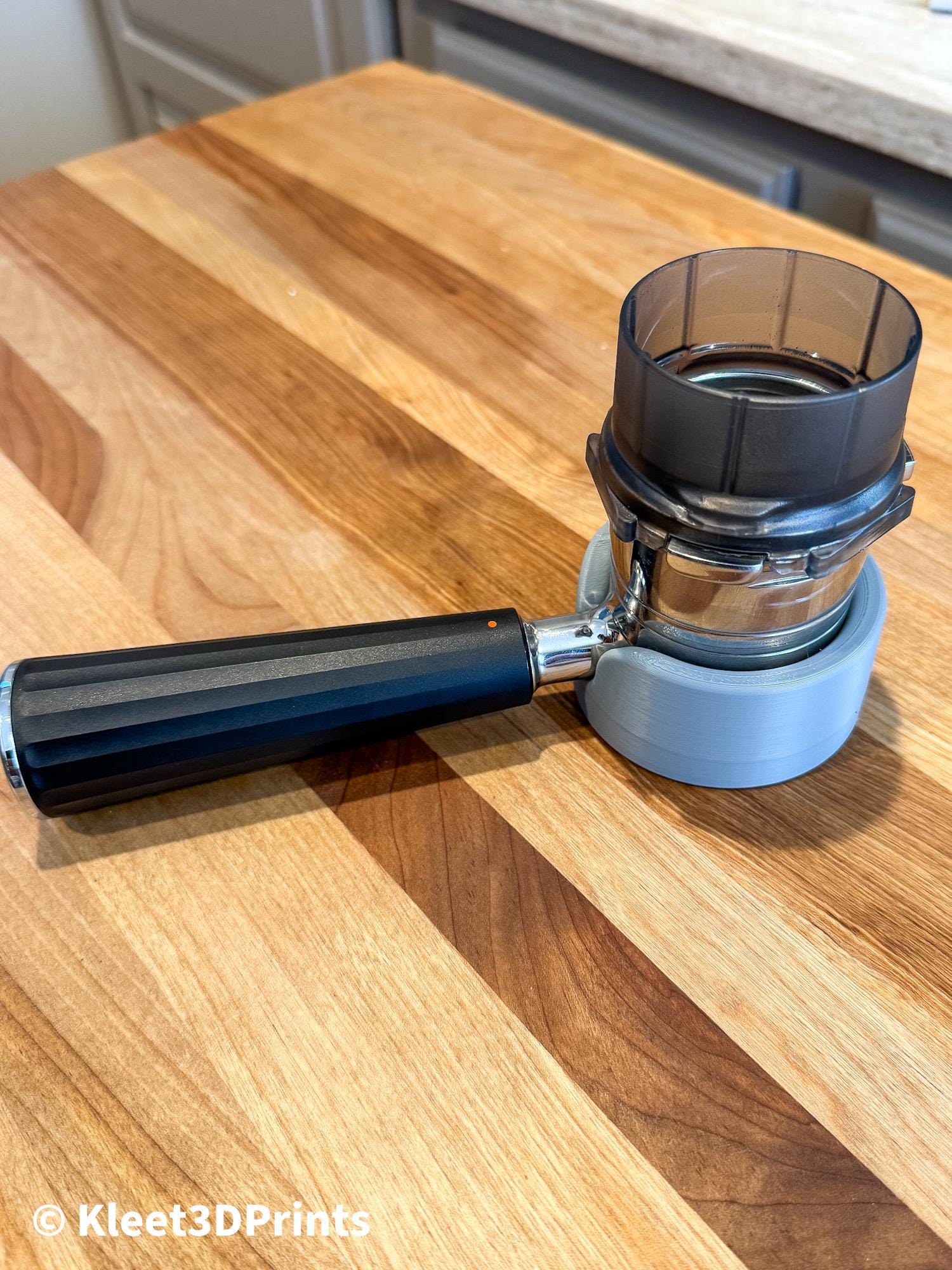 Ninja Cafe Luxe Portafilter Stand: 3D Printed Espresso Tamping