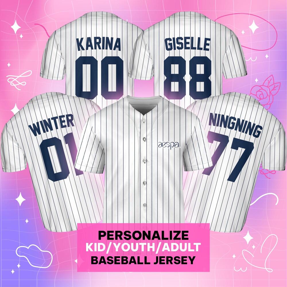 aespa カリナ ユニフォーム md better things ベースボール aespa