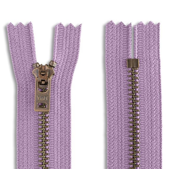 YKK #5 Antique Brass Jeans Closed Bottom Zipper (1 Zipper per Pack