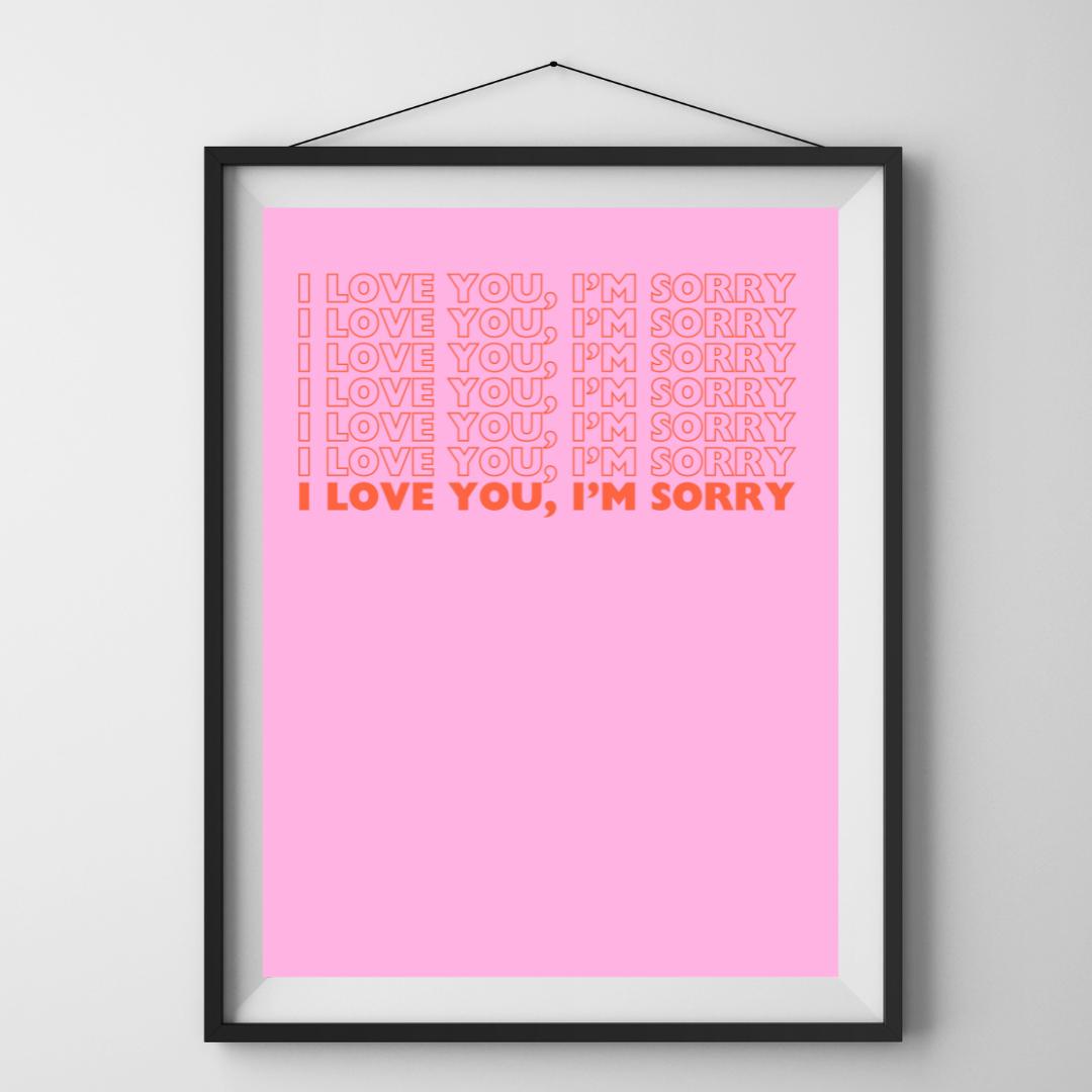 グレイシーエイブラムス - I Love You, I'm Sorry ポスター GRACIE