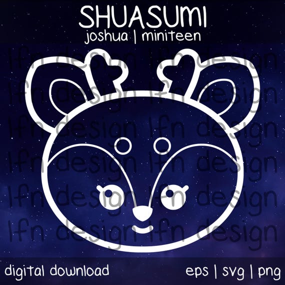 Seventeen Miniteen Shuasumi SVG Pack - Etsy