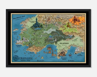Dark Souls Illustrated World Map of Lordran - Etsy