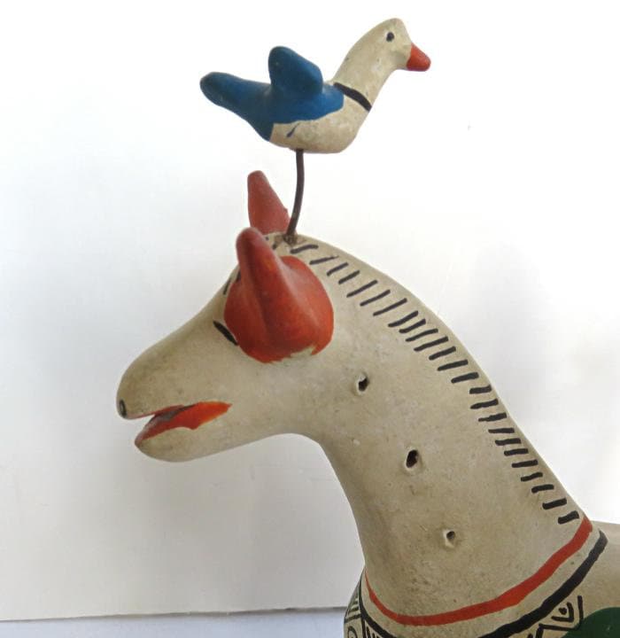 MASTER POTTER Mexico,heron Martinez Mendoza Early White Period