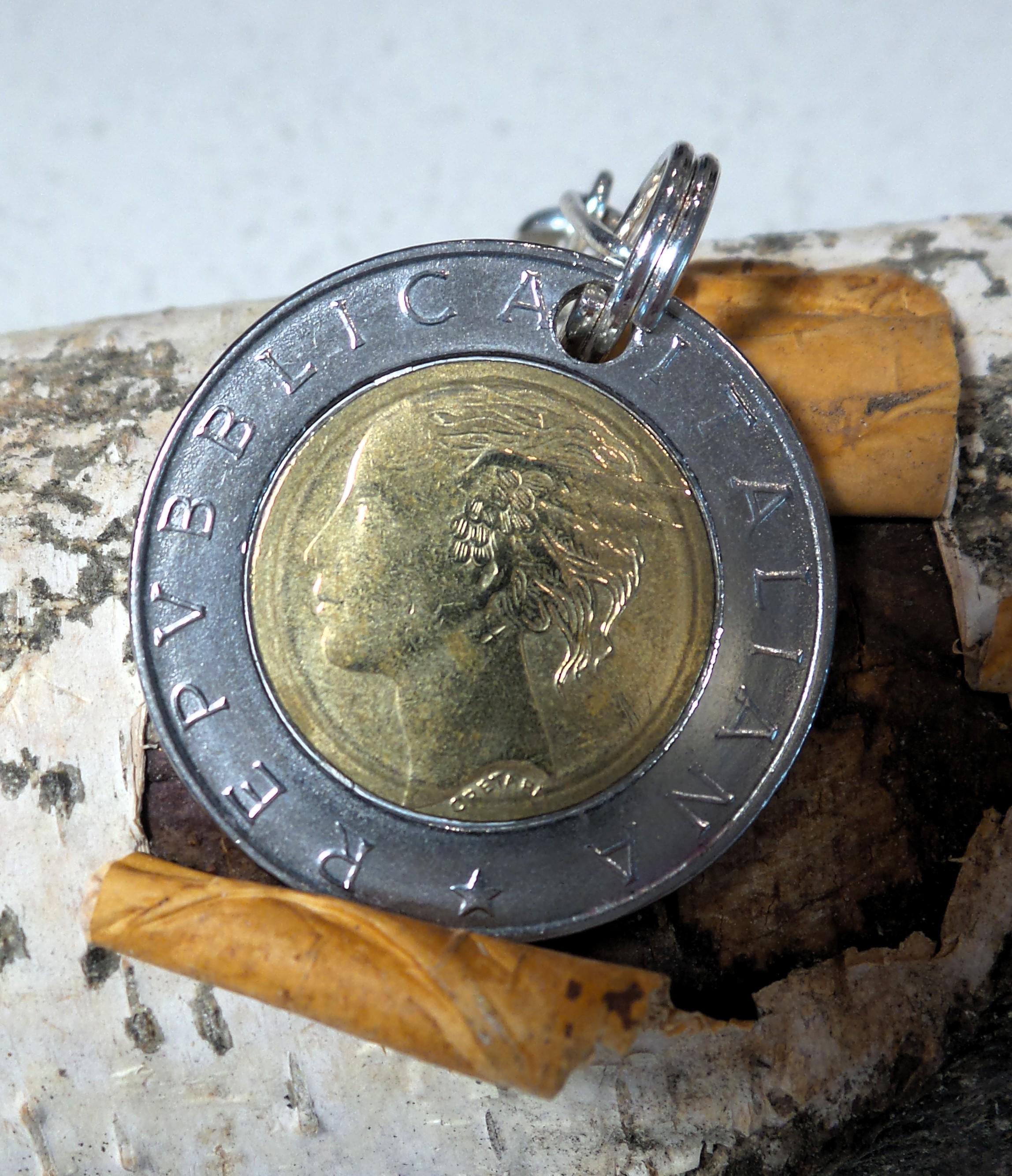 Italian 10 cent coin - Etsy 日本