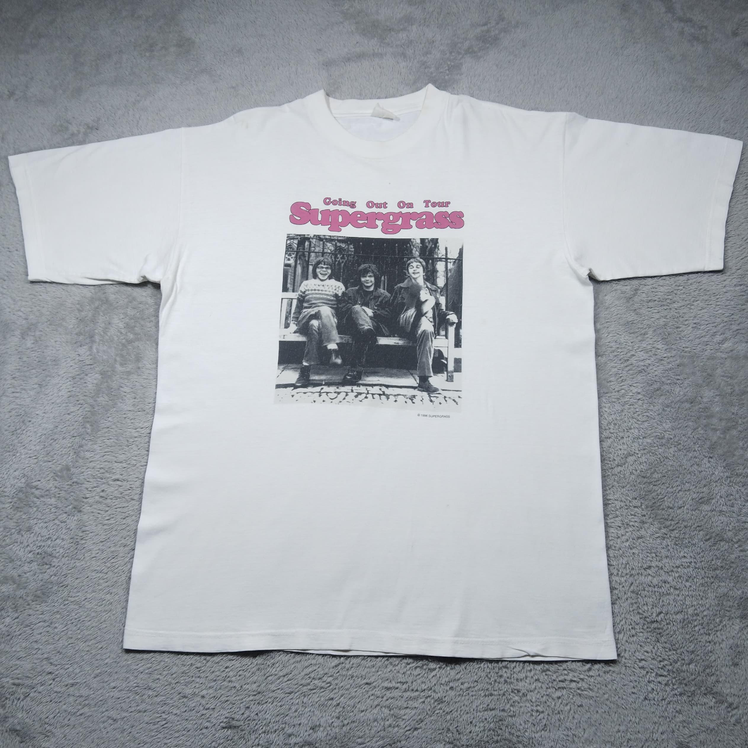 SUPERGRASS スーパーグラス バンドTシャツ Mサイズ レア SUPERGRASS