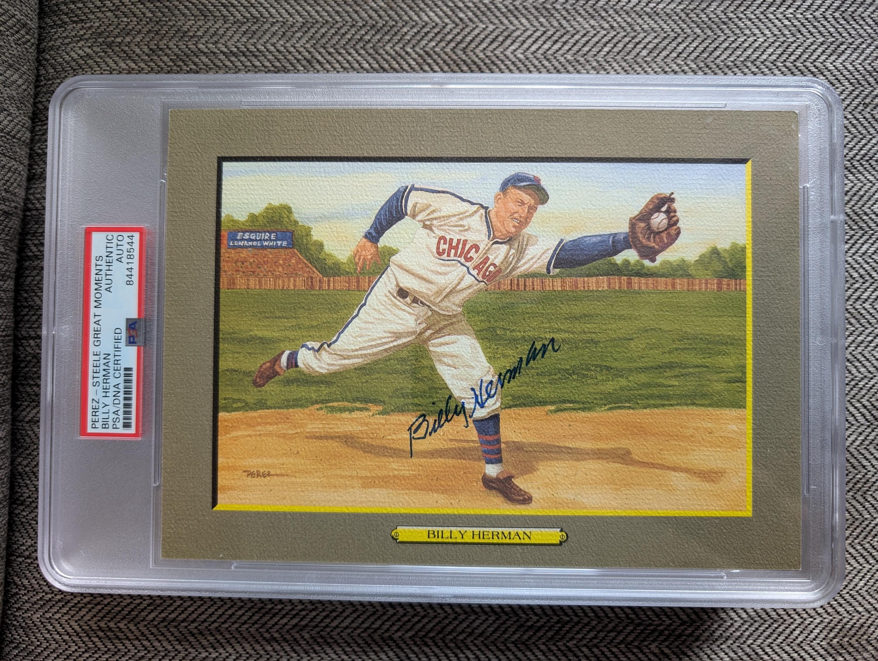 ミスターカブス アーニー・バンクス直筆サインボール ミスターカブス